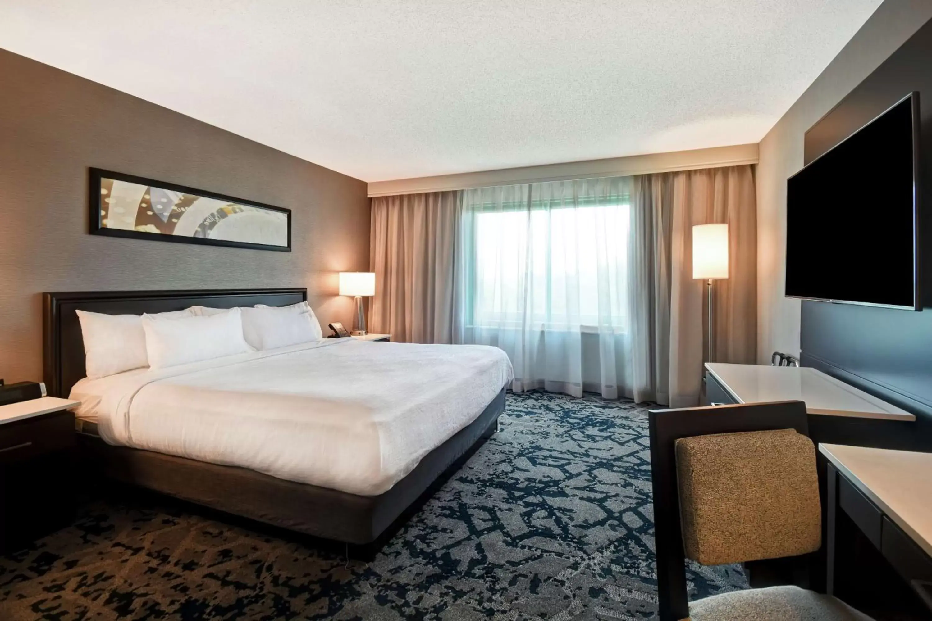 Bedroom, Bed in Embassy Suites by Hilton Raleigh Durham Research Triangle