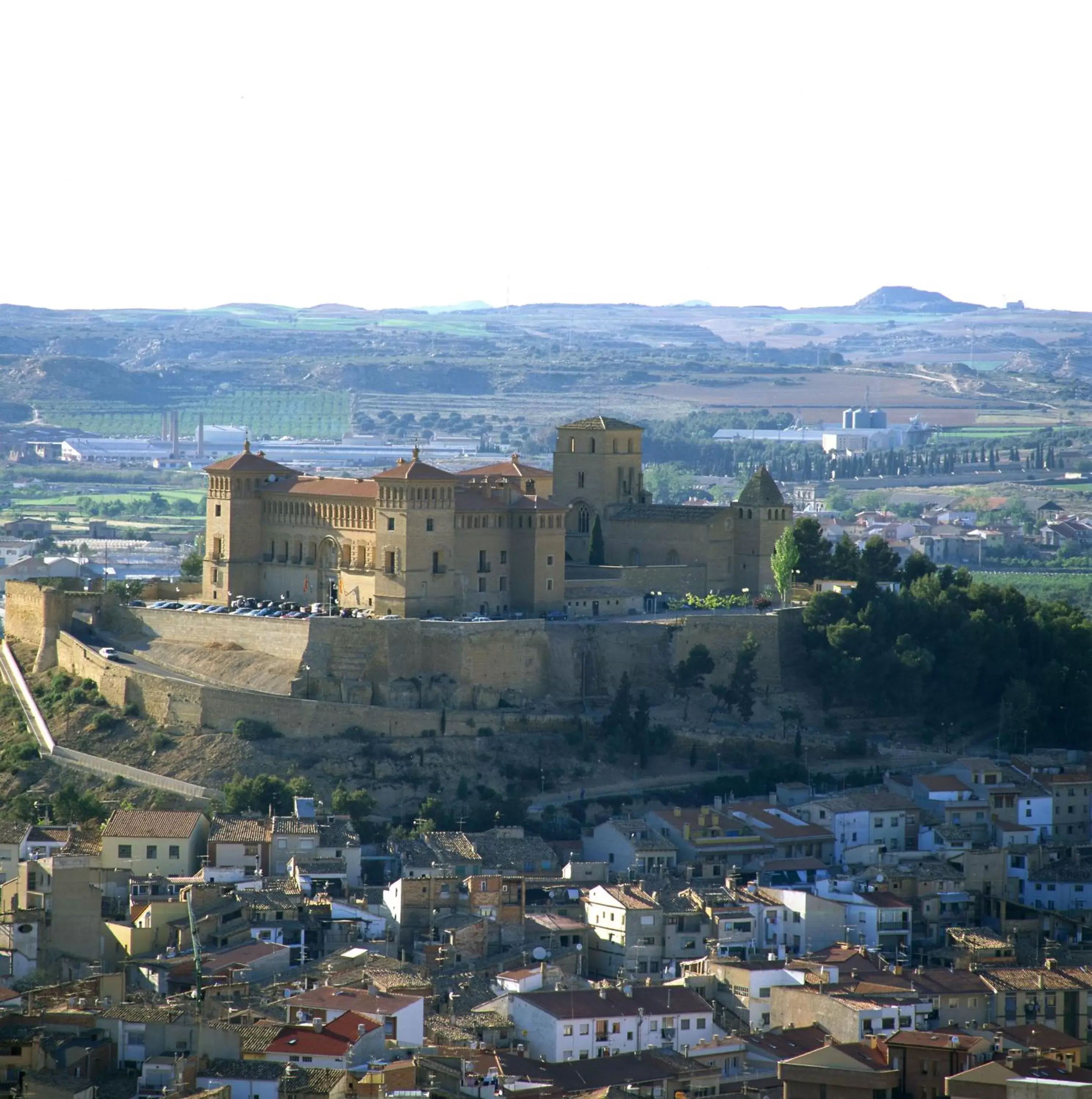 Bird's eye view in Parador de Alcañiz