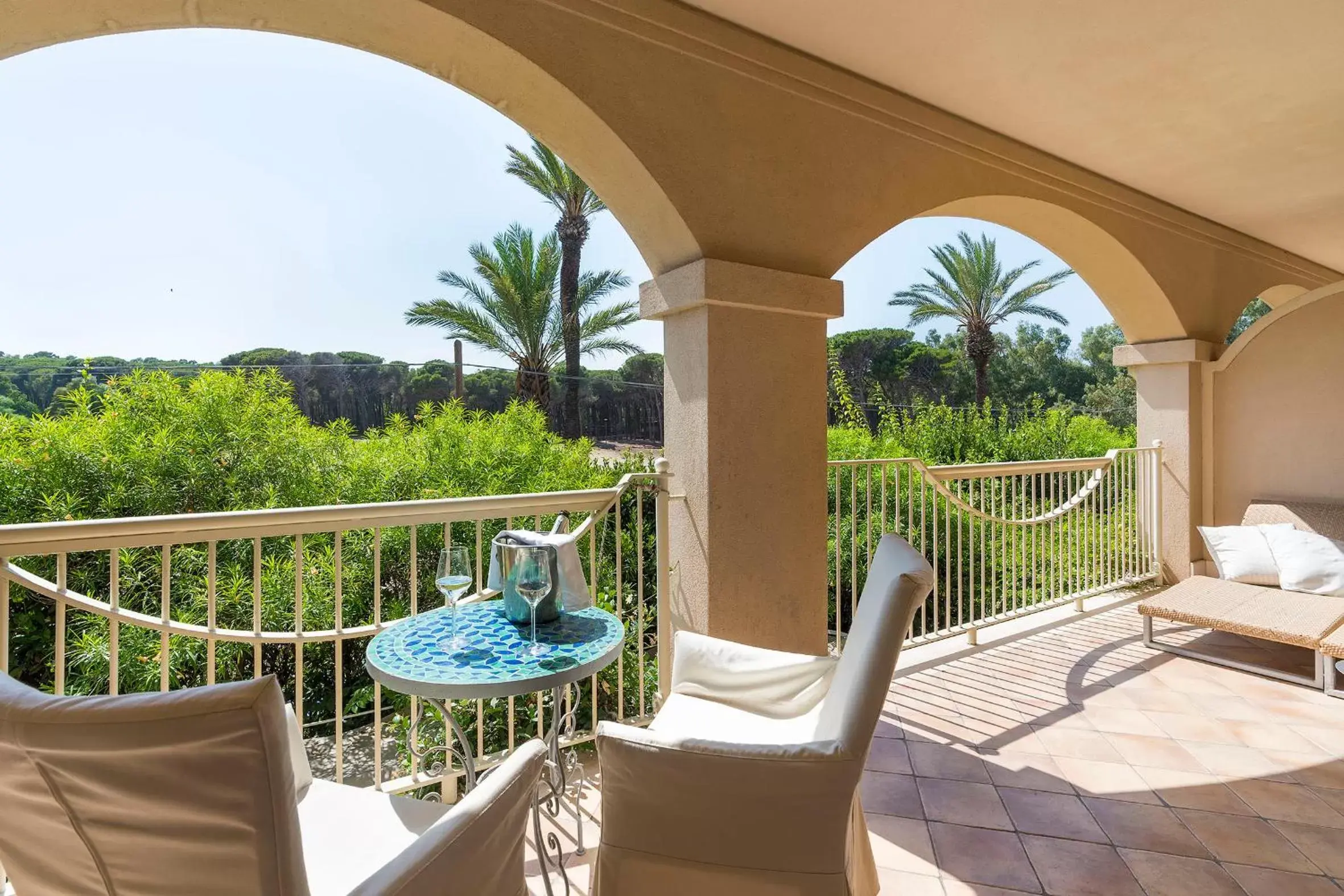 Balcony/Terrace in Romano Palace Luxury Hotel