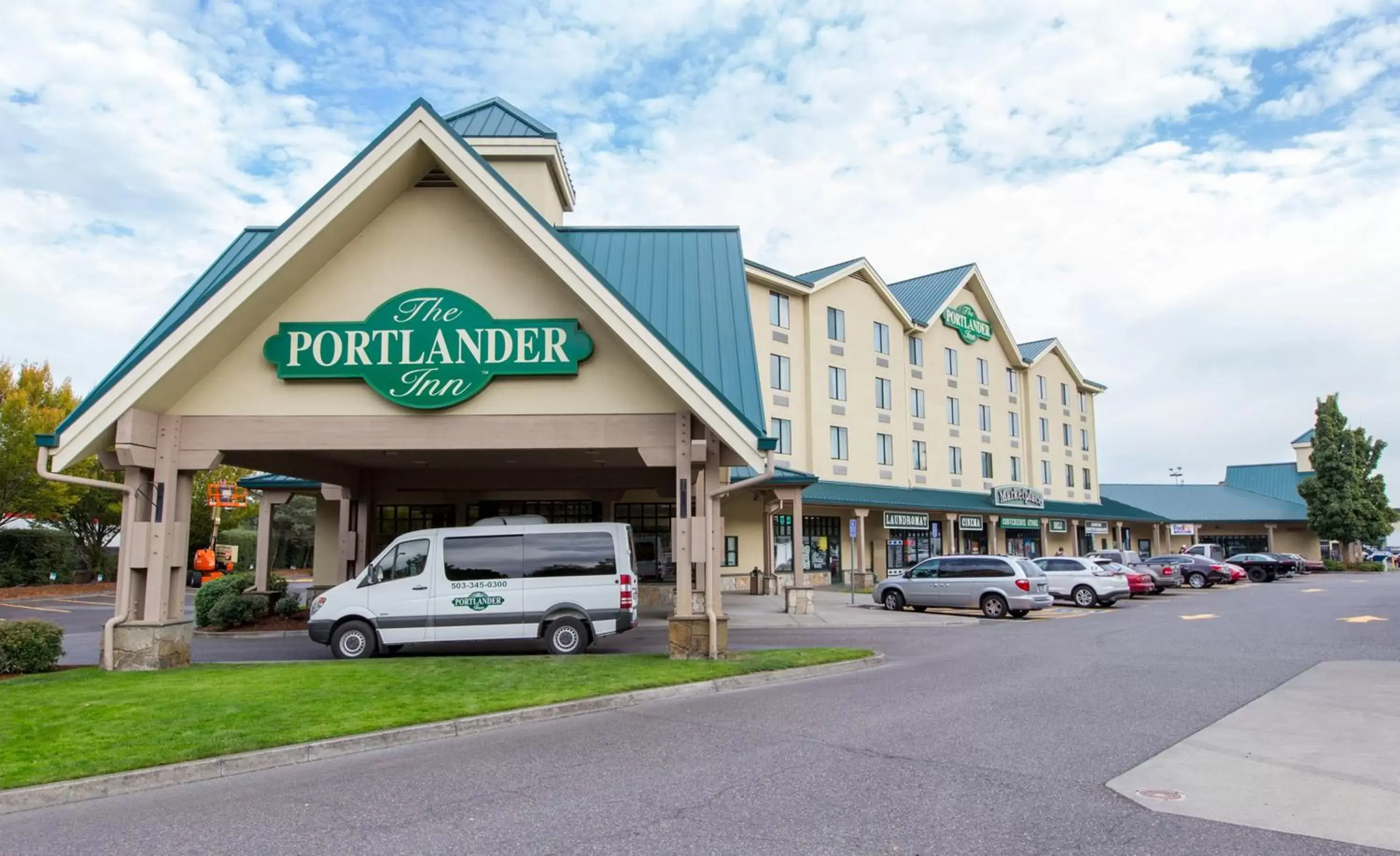 Property building in The Portlander Inn and Marketplace