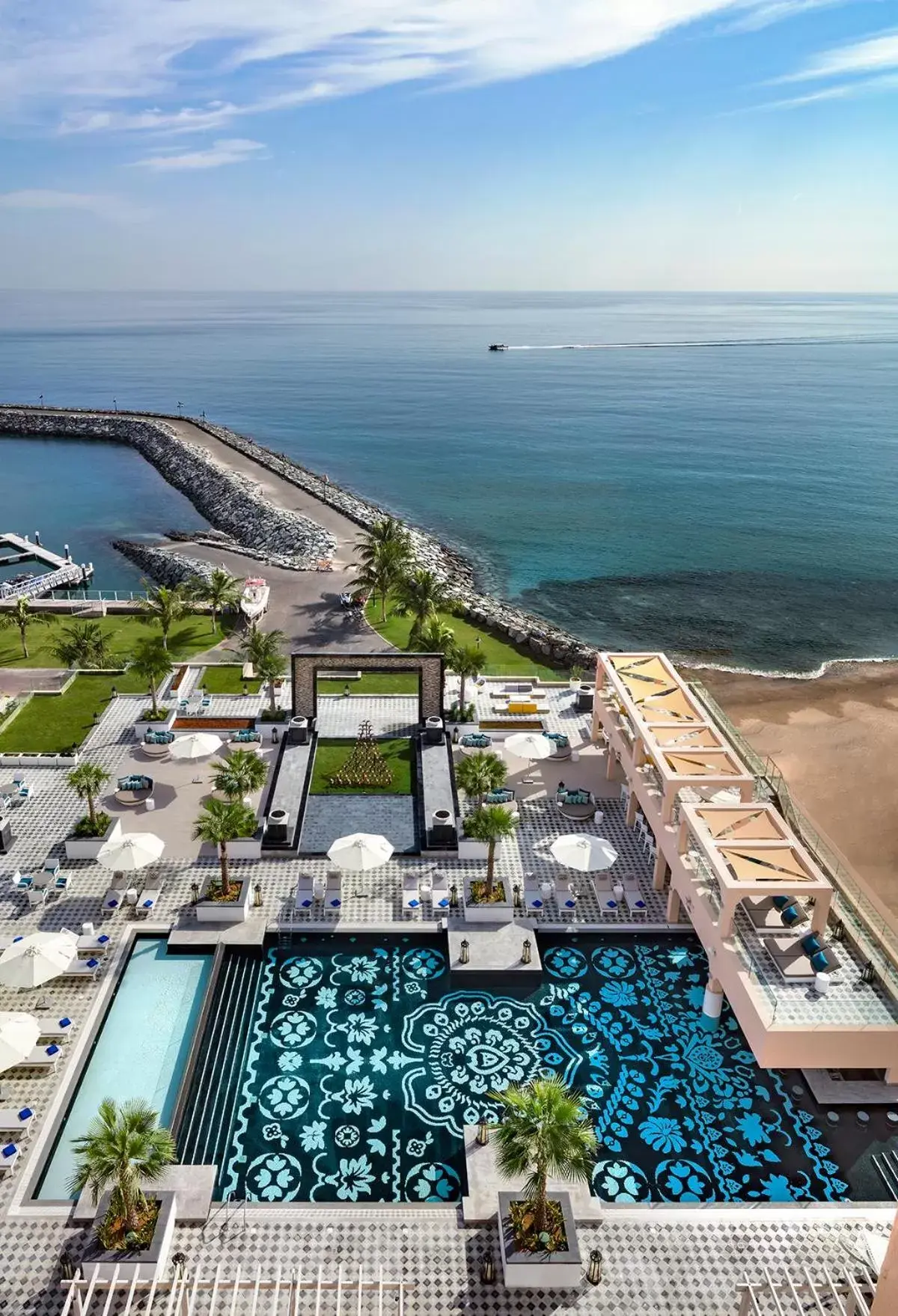 Sea view, Bird's-eye View in Fairmont Fujairah Beach Resort