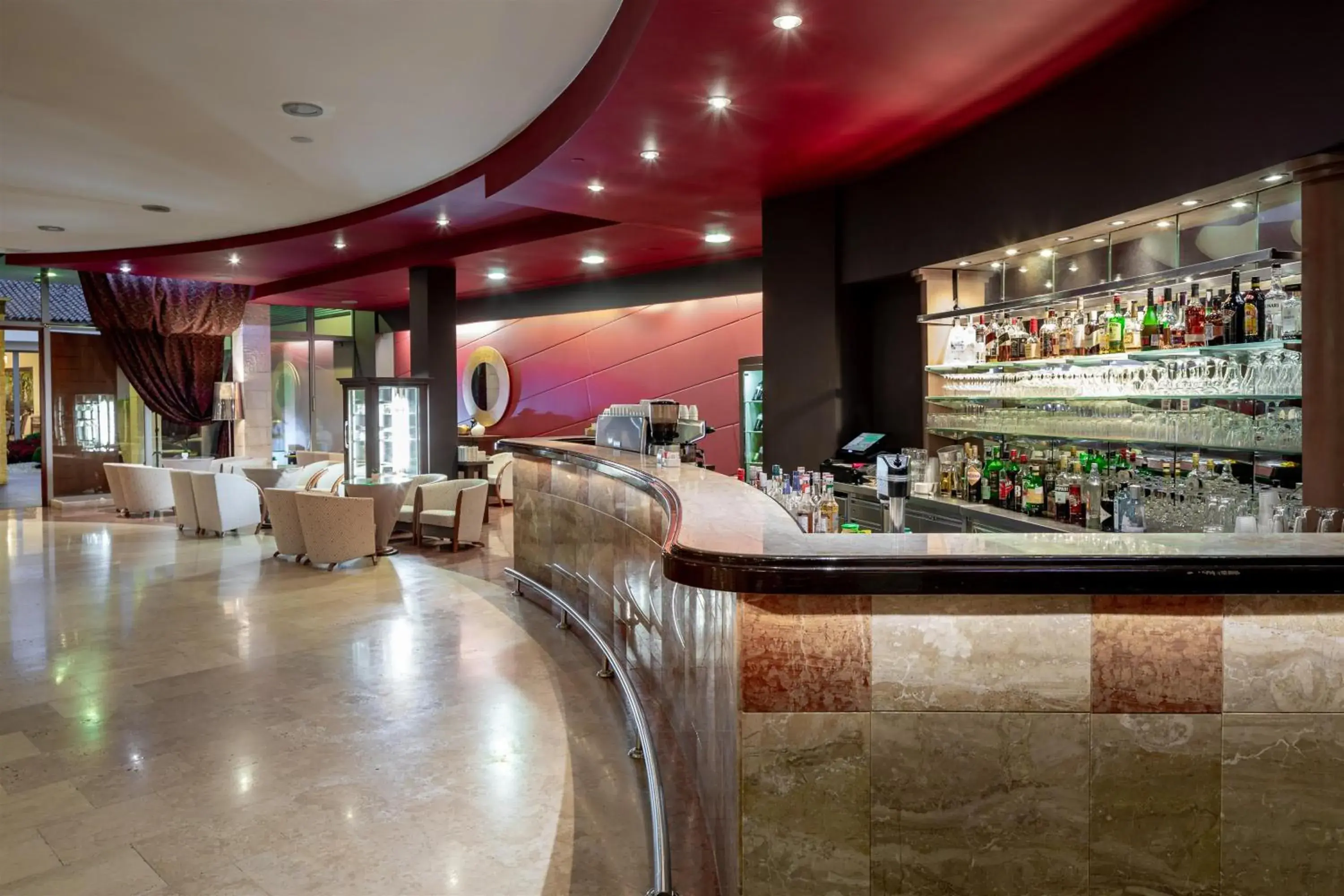 Lounge or bar, Lobby/Reception in Hotel Melia Coral for Plava Laguna