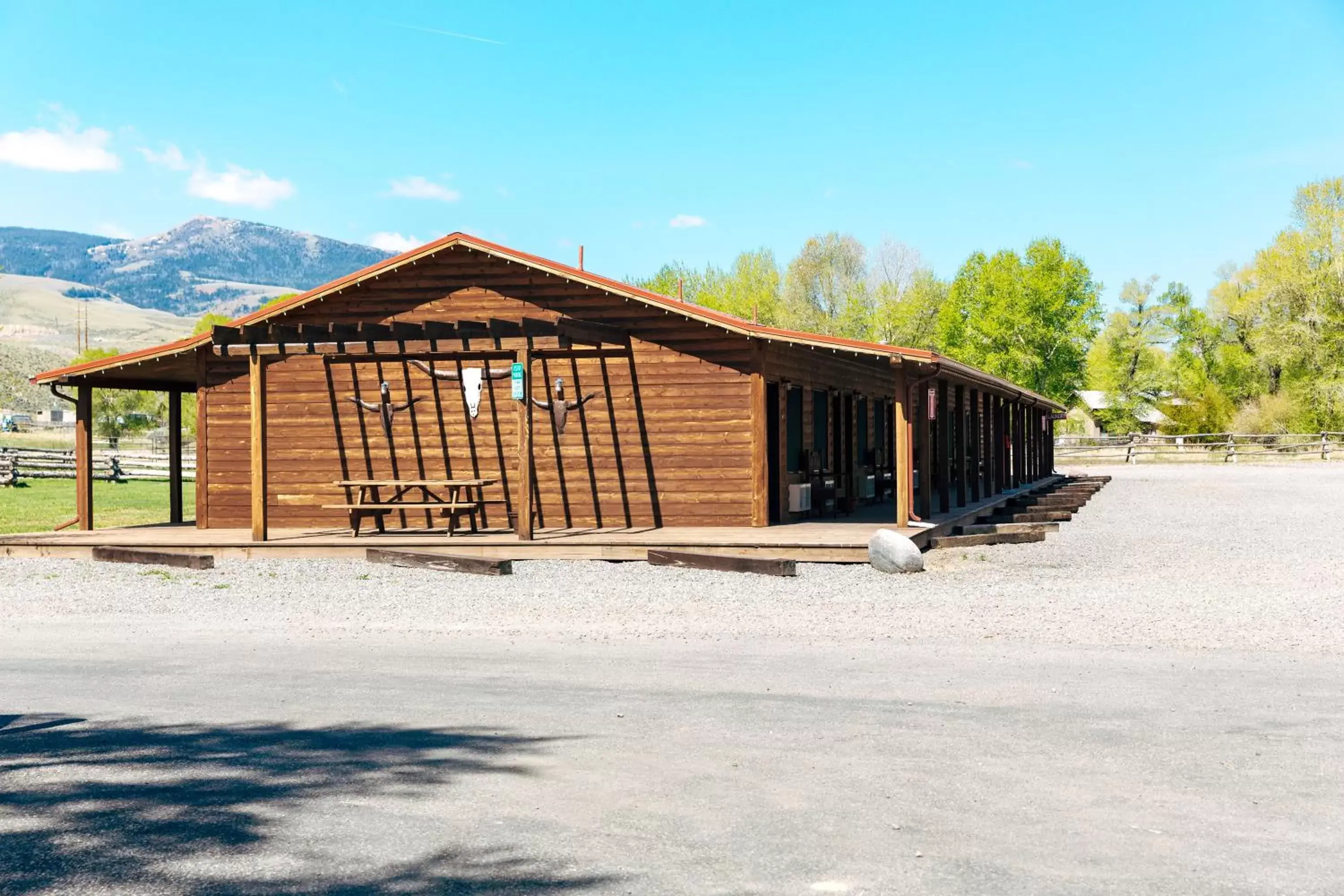 Property Building in The Longhorn Ranch Lodge & RV Resort