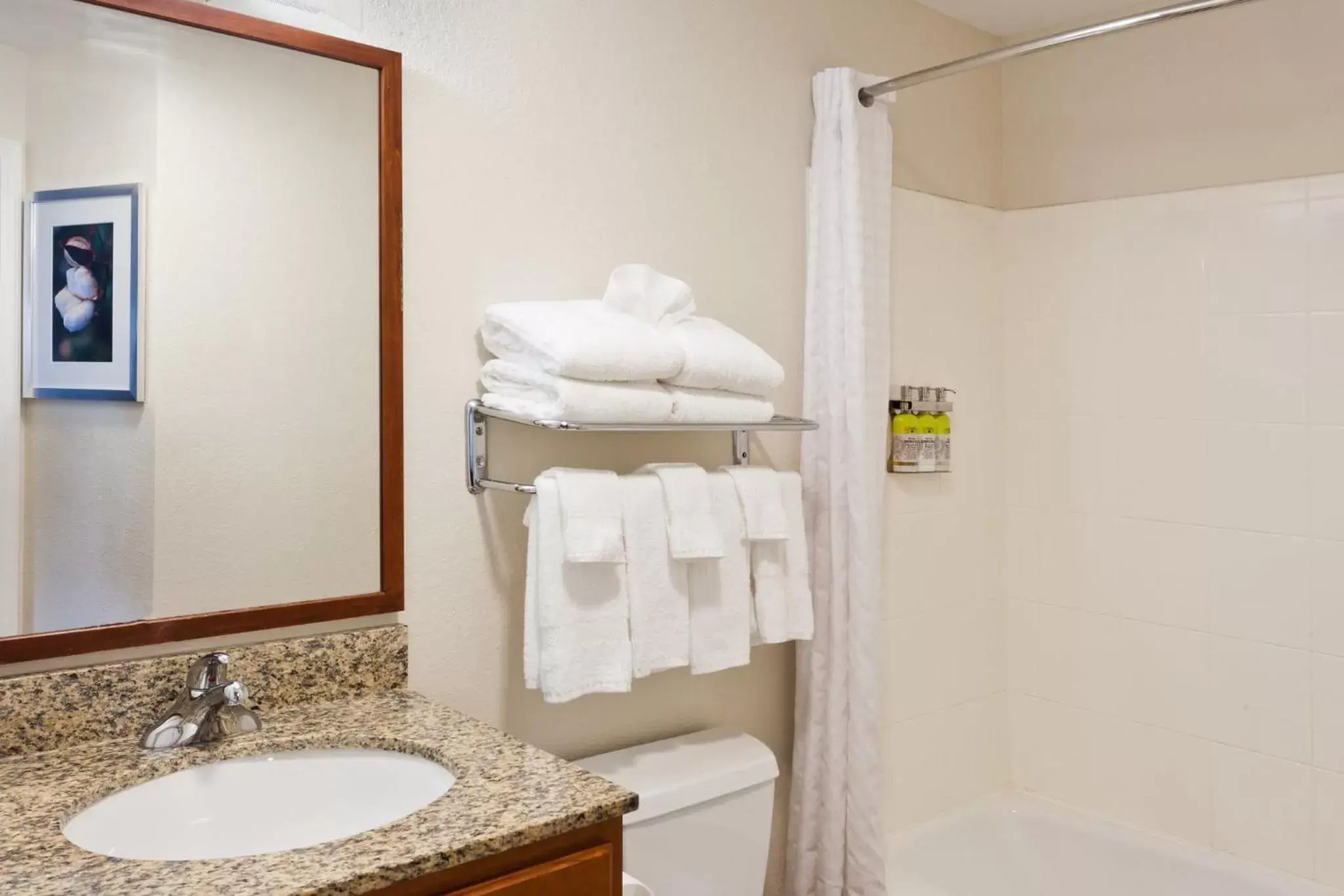 Photo of the whole room, Bathroom in Candlewood Suites Eastchase Park, an IHG Hotel