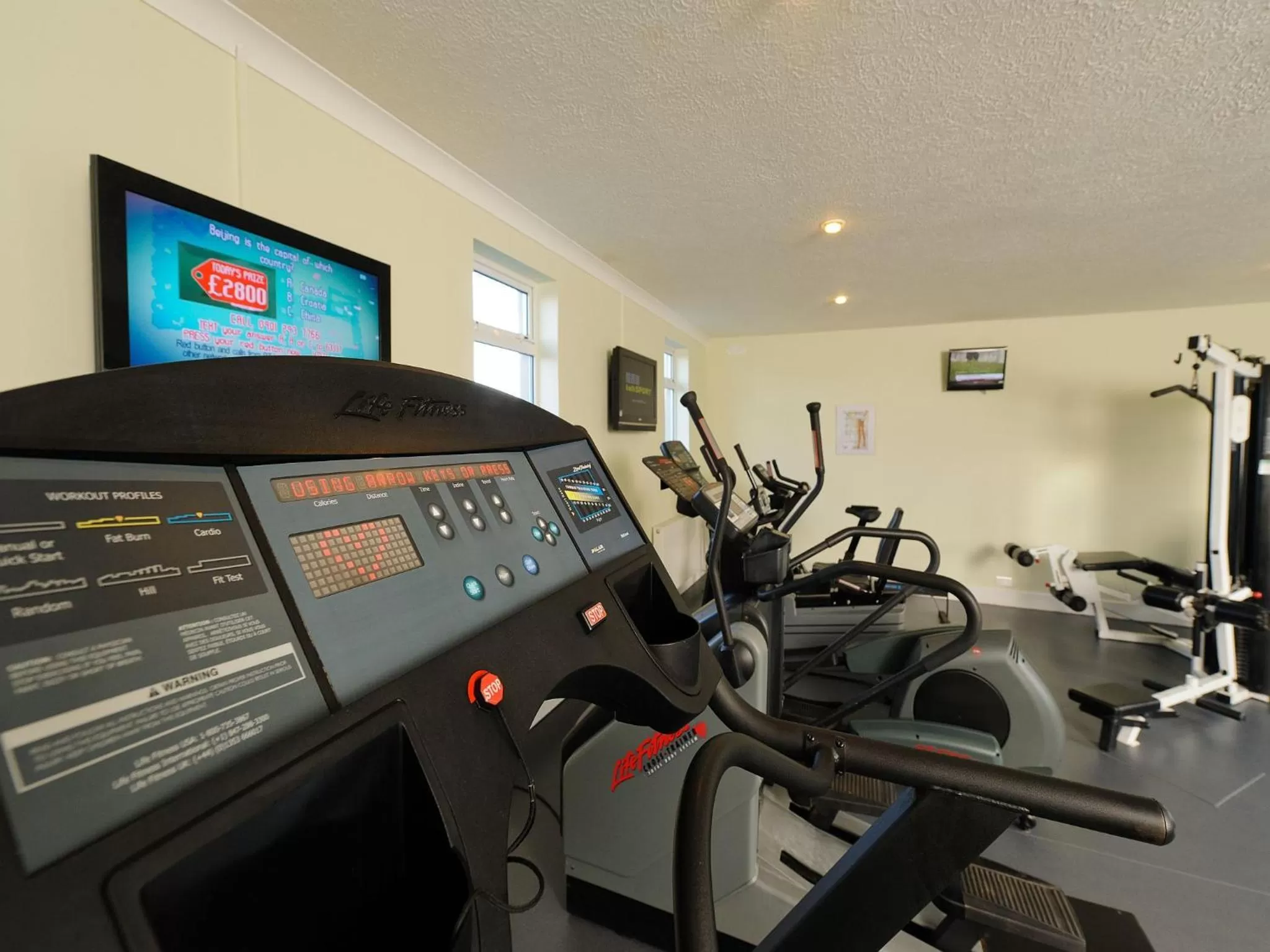 Fitness centre/facilities in Polurrian on the Lizard