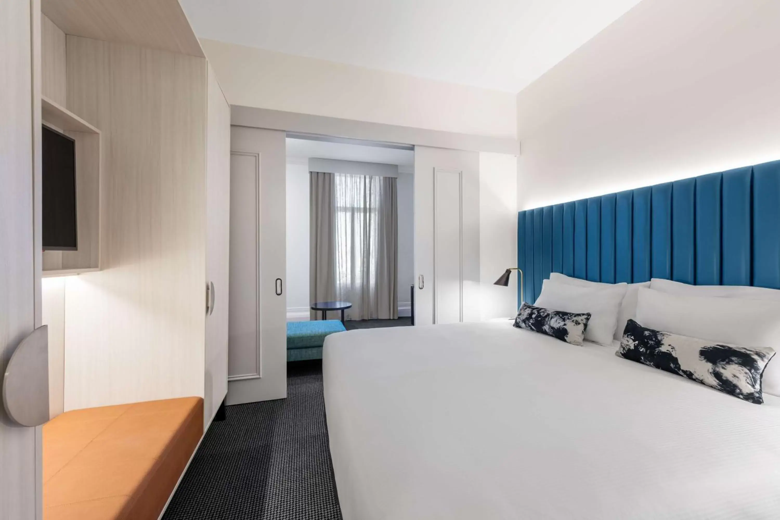 Bedroom, Bed in Adina Apartment Hotel Brisbane