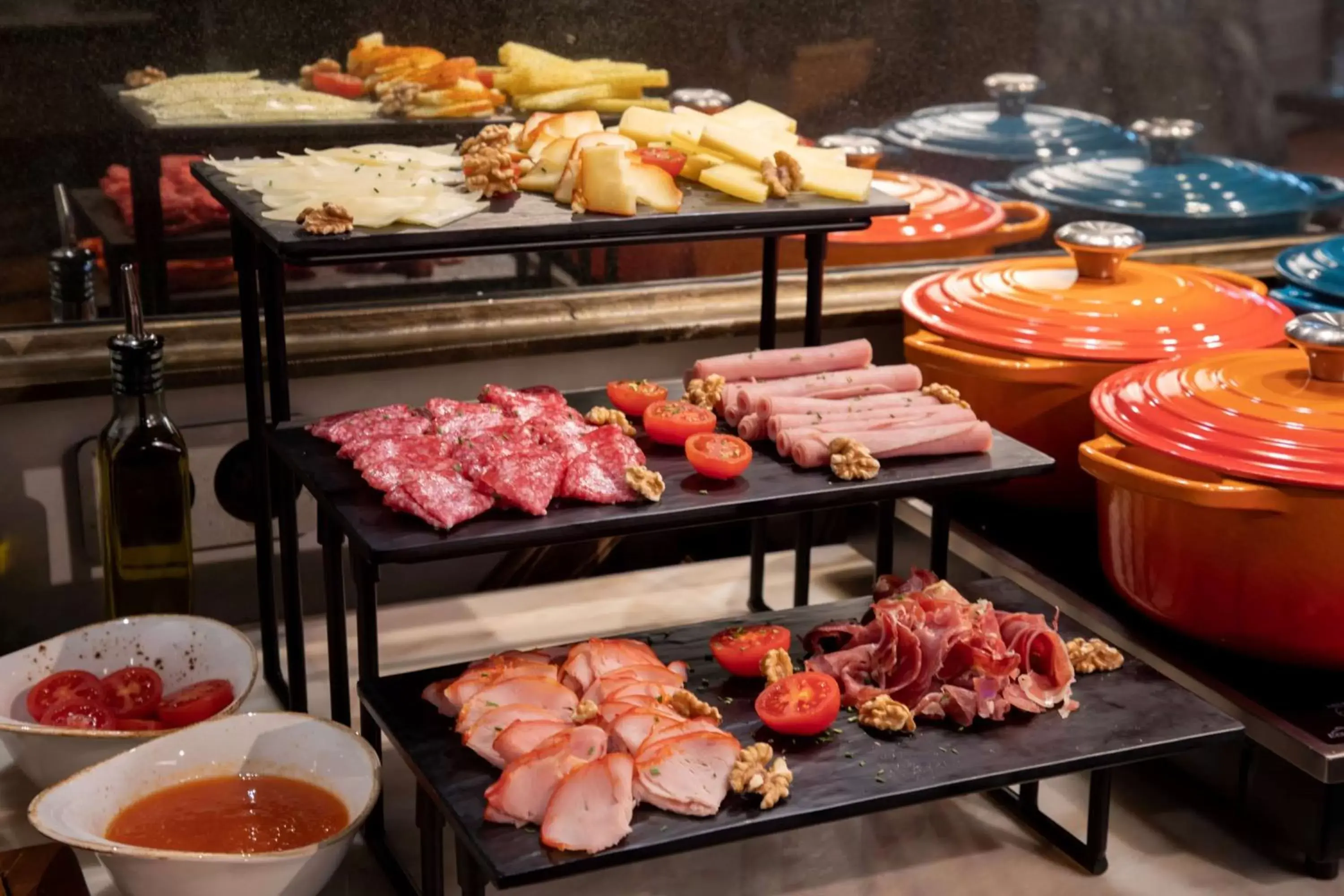 Buffet breakfast, Food in Fontinha Porto, Trademark Collection by Wyndham