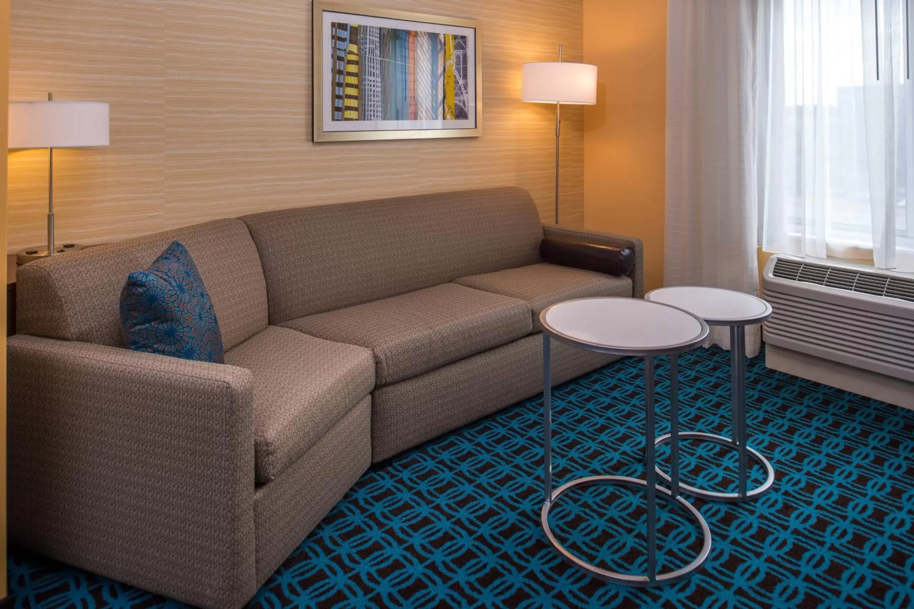 Photo of the whole room, Seating Area in Fairfield Inn & Suites by Marriott St. Louis Westport