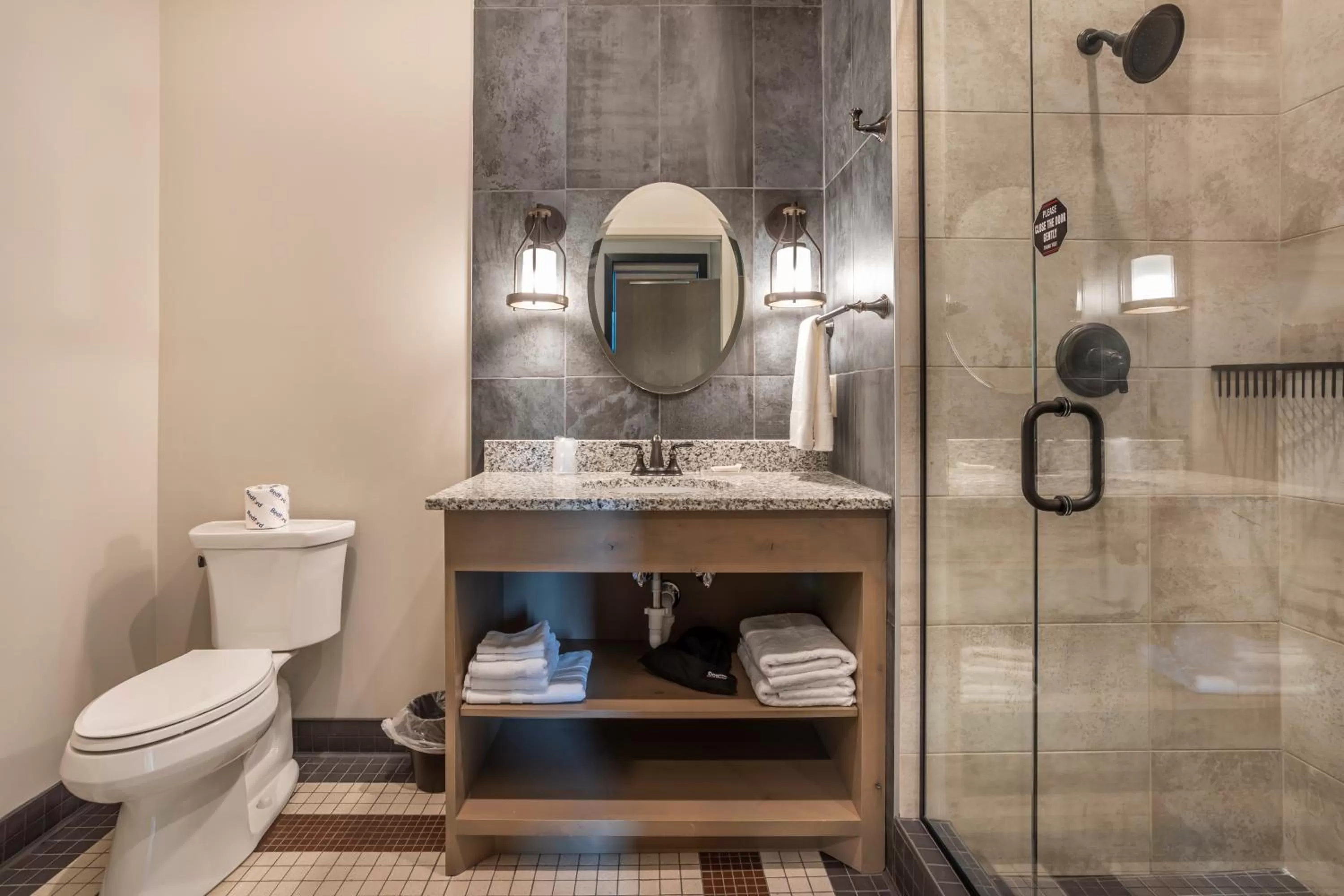 Bathroom in Crosby Lofts