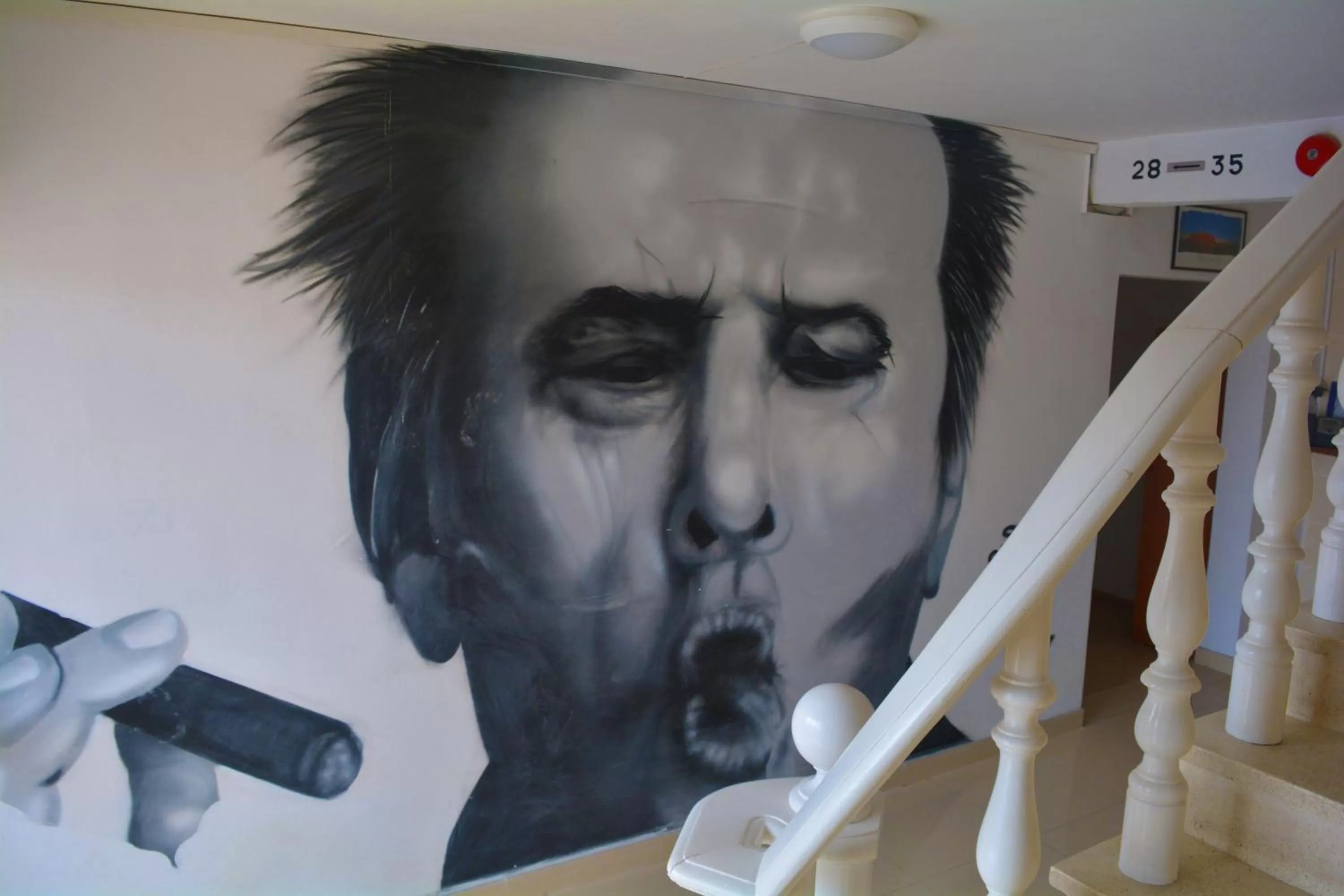 Decorative detail in Sensi Hotel