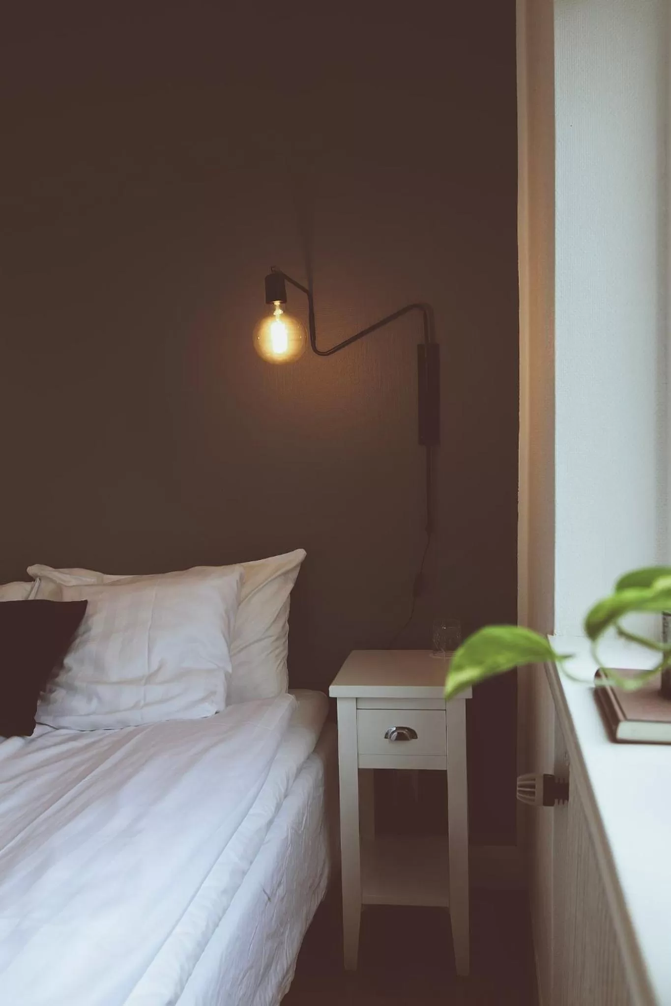 Bed in Hotell Villa Borgen