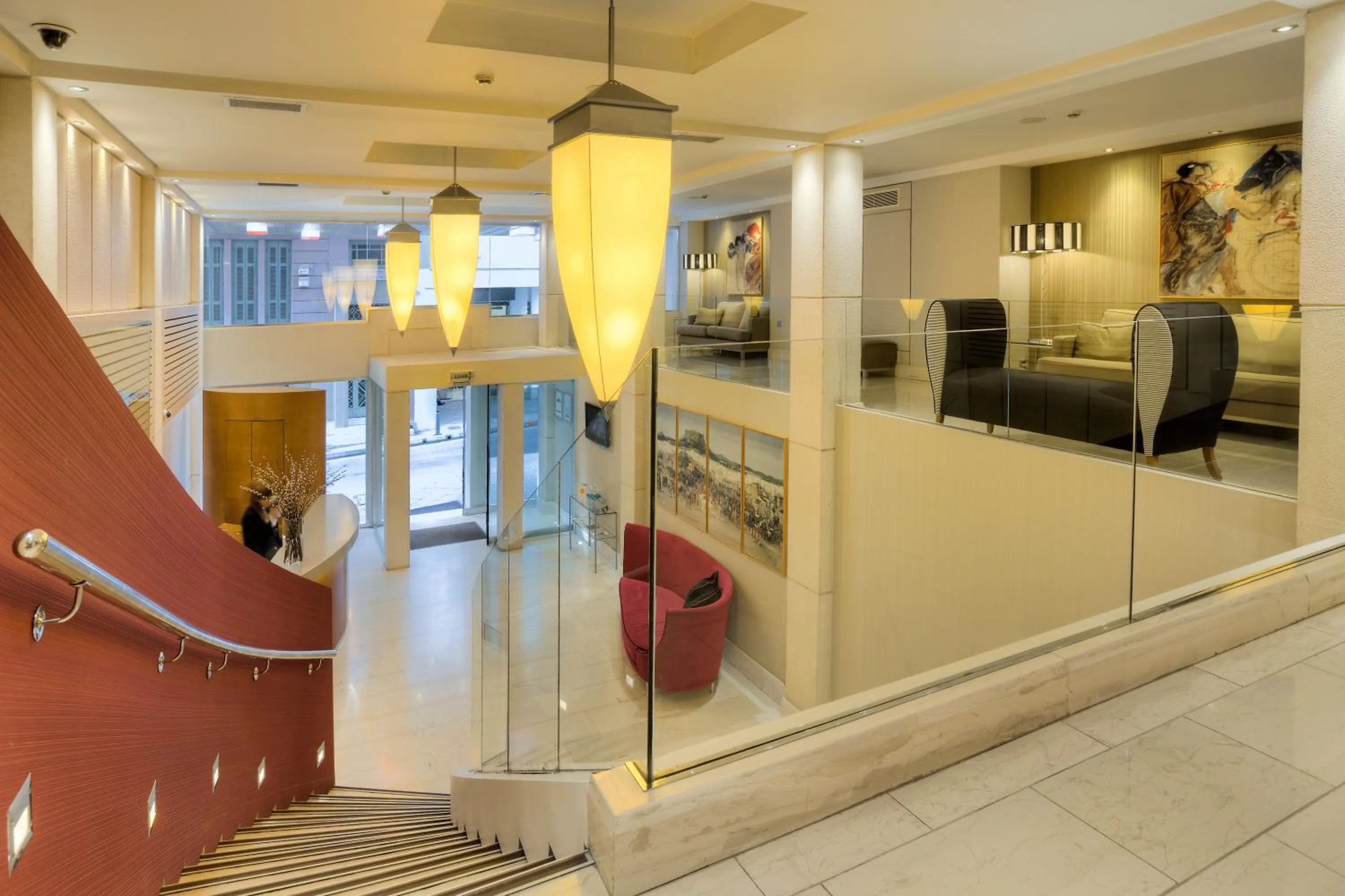 Decorative detail in Central Hotel