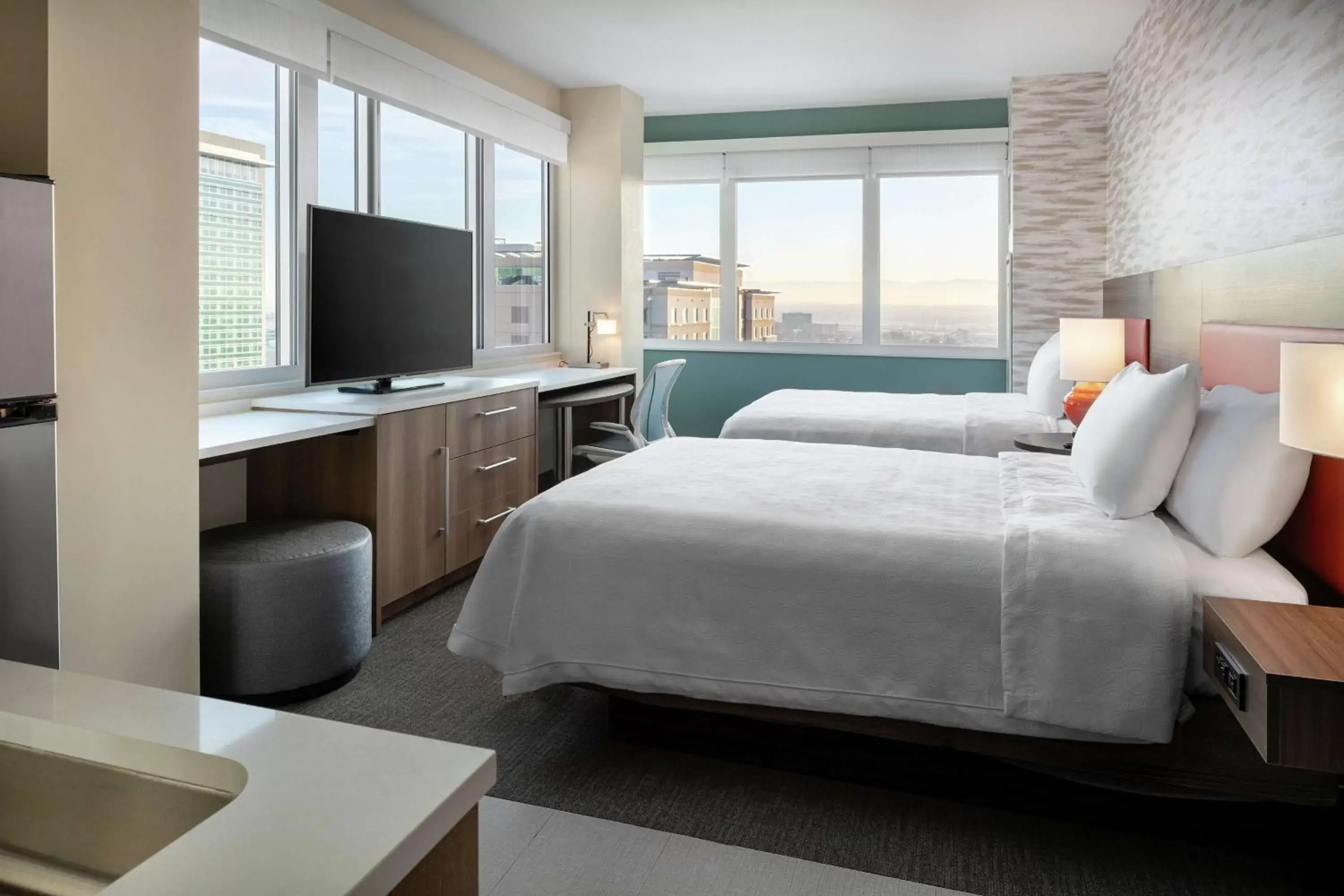 Bedroom in Home2 Suites By Hilton Denver Downtown Convention Center