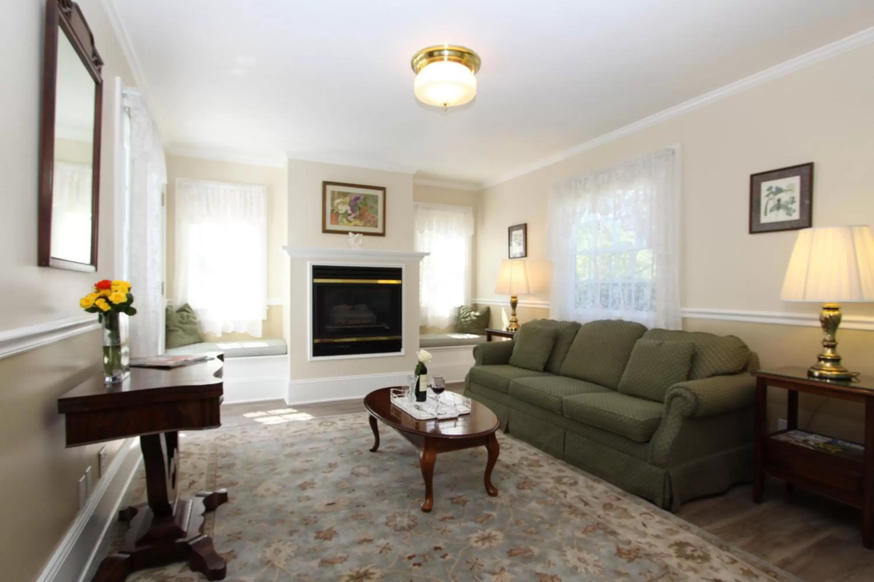 Seating Area in Olallieberry Inn Bed and Breakfast