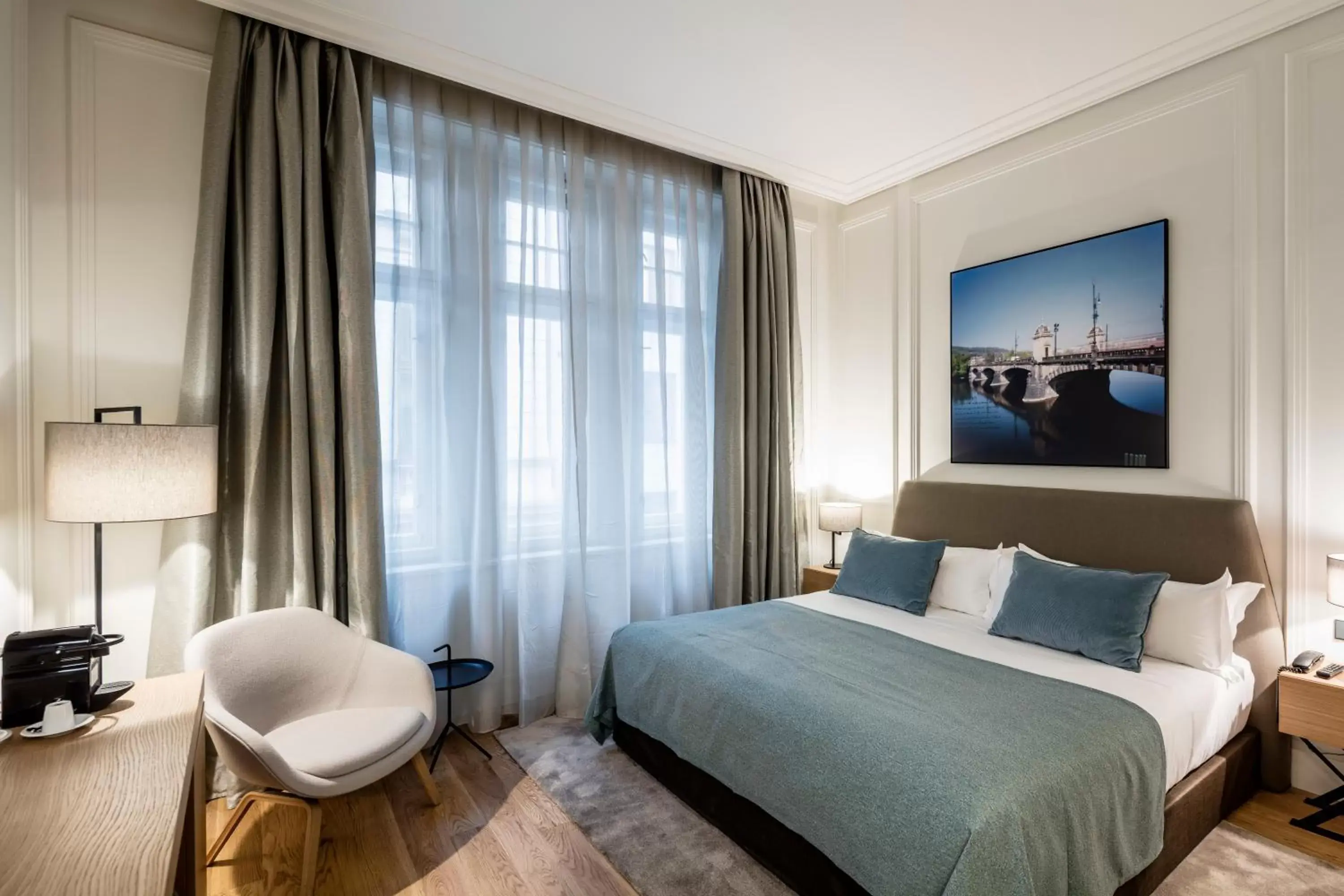 Bed in BoHo Prague Hotel - Small Luxury Hotels