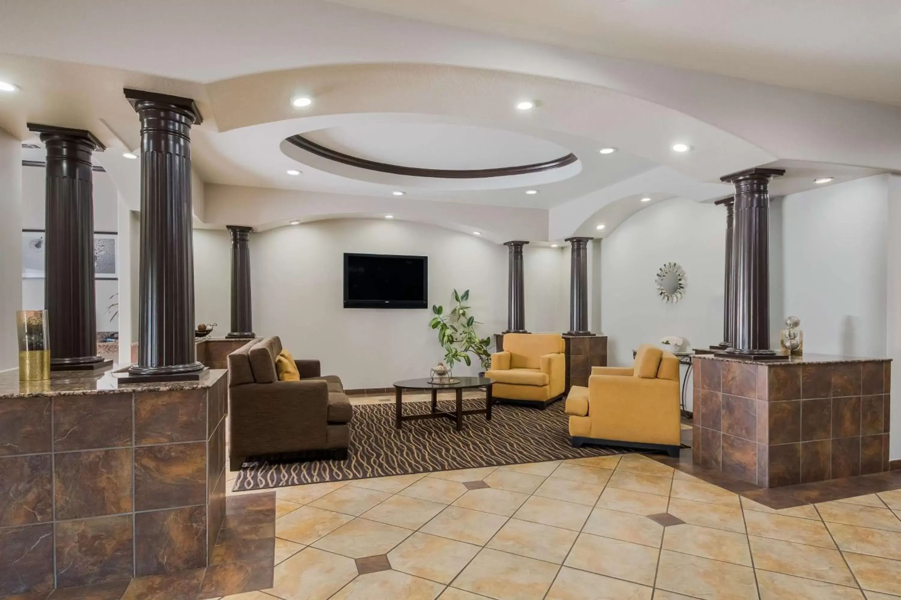 Lobby or reception, Lobby/Reception in SureStay Plus Hotel by Best Western Near SeaWorld San Antonio