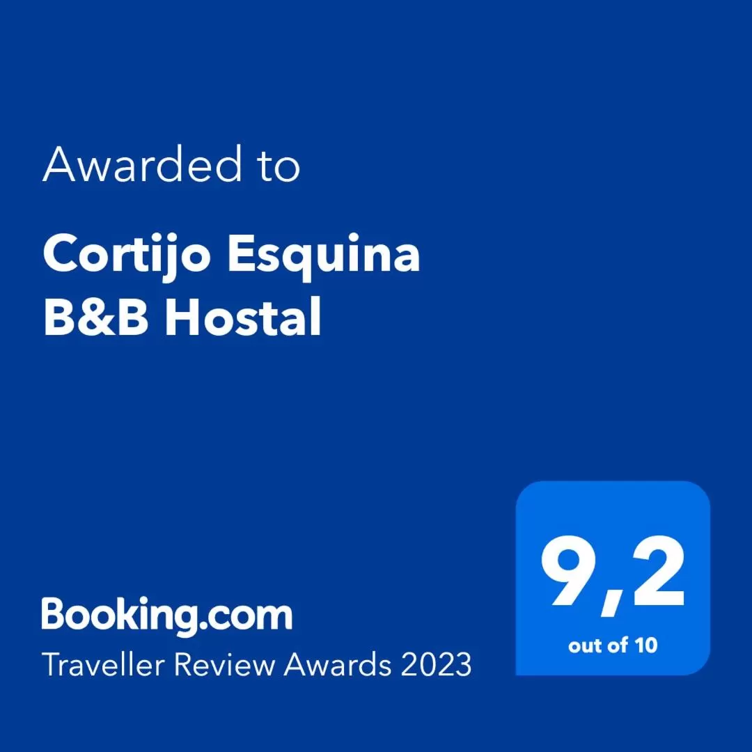 Logo/Certificate/Sign/Award in Cortijo Esquina B&B Guesthouse