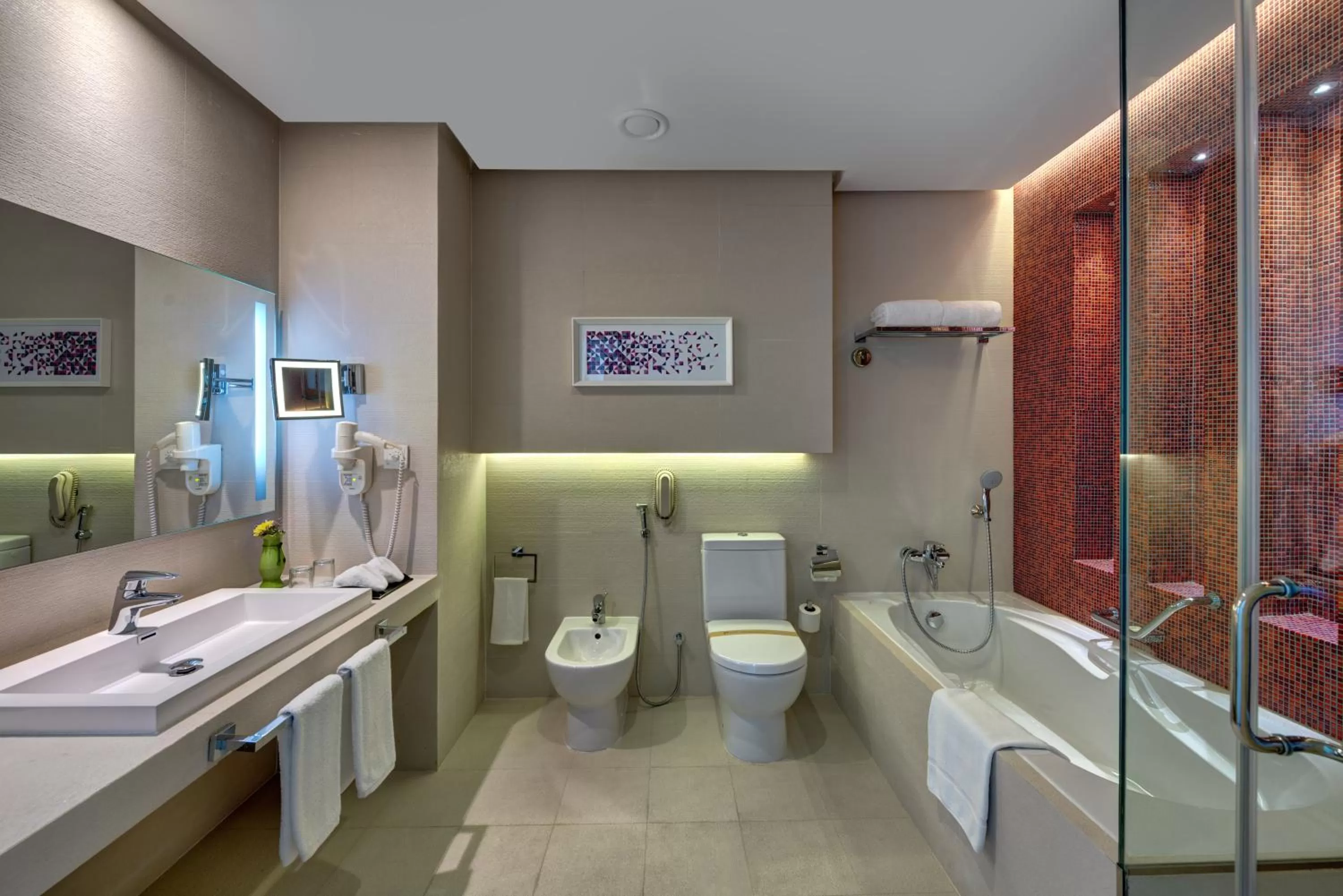 Bathroom in The Act Hotel Sharjah