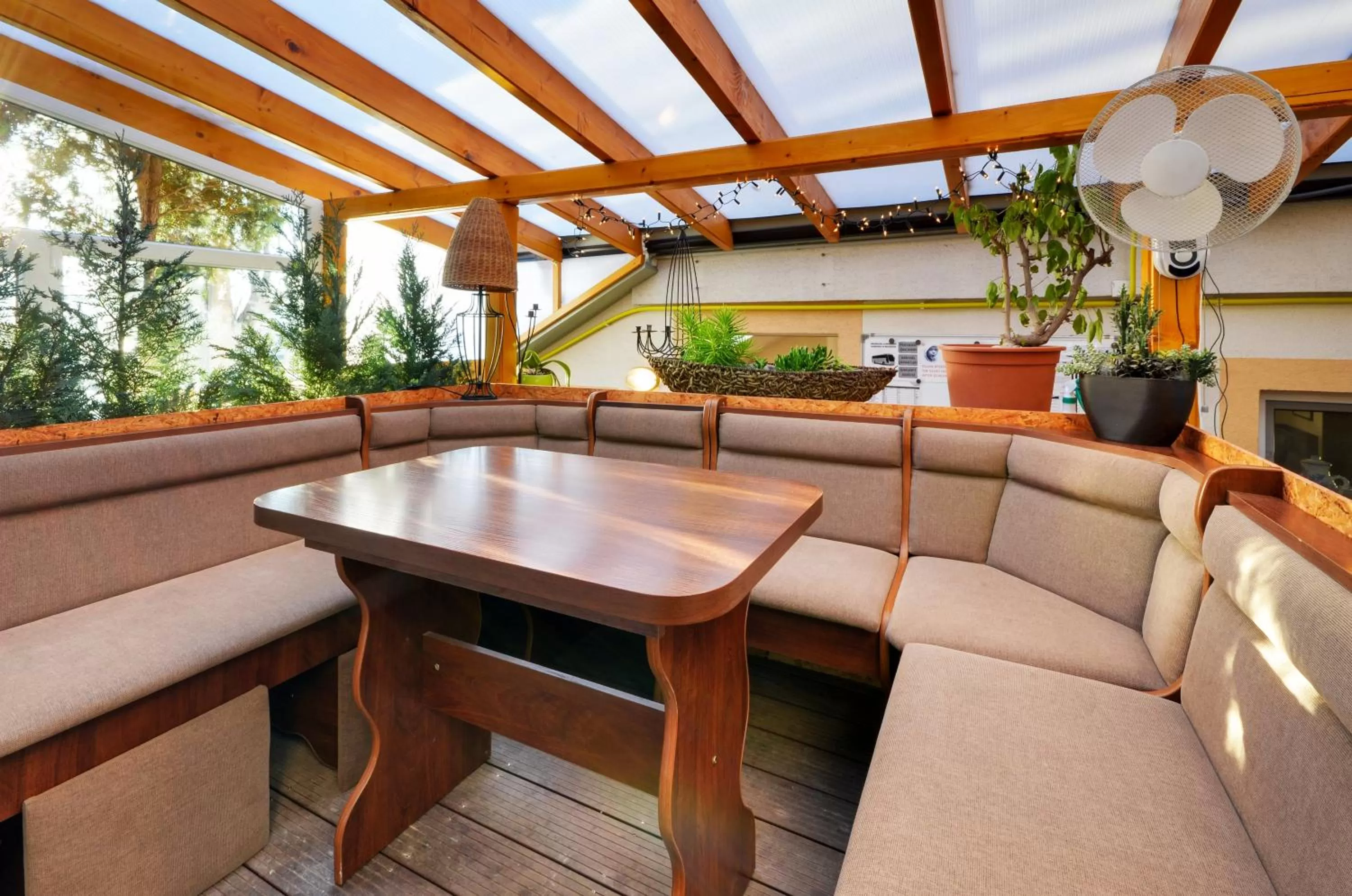 Balcony/Terrace in Spa & Pool Apartment Hotel - Restaurant VILLA IVICA