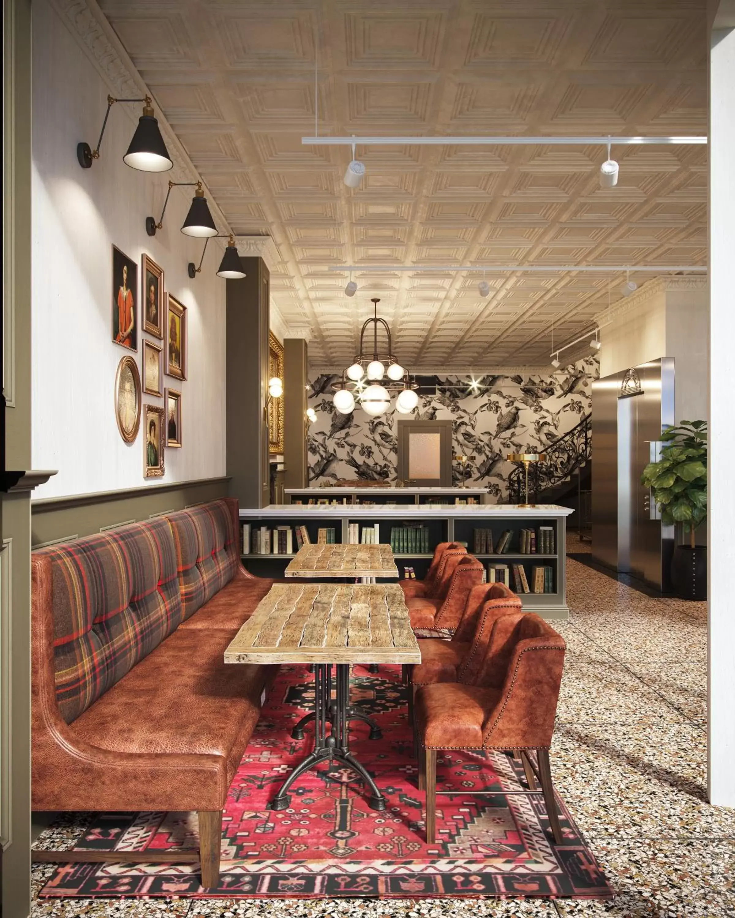 Lobby or reception, Seating Area in The Armstrong Hotel