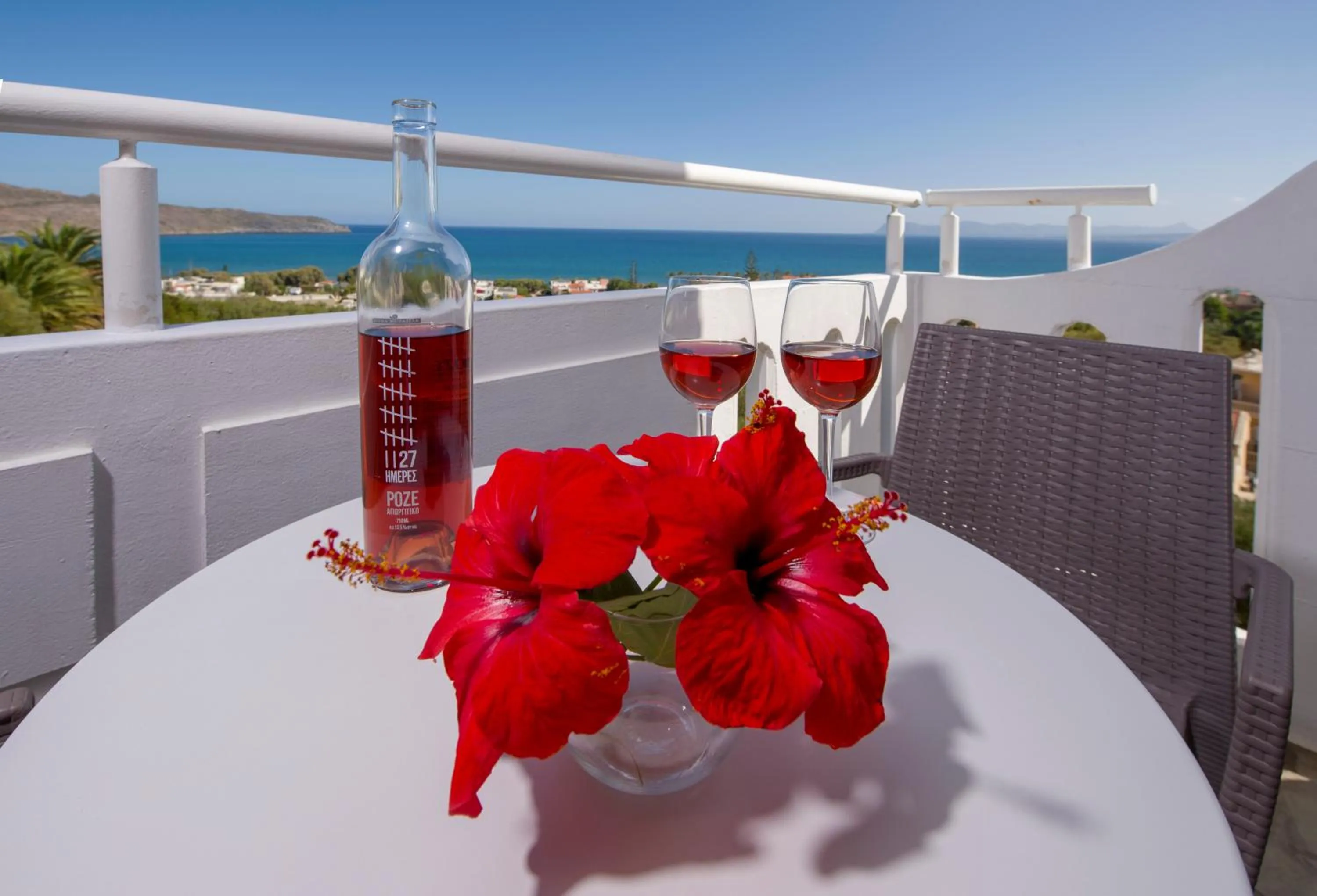 Balcony/Terrace in Folia Apartments Chania