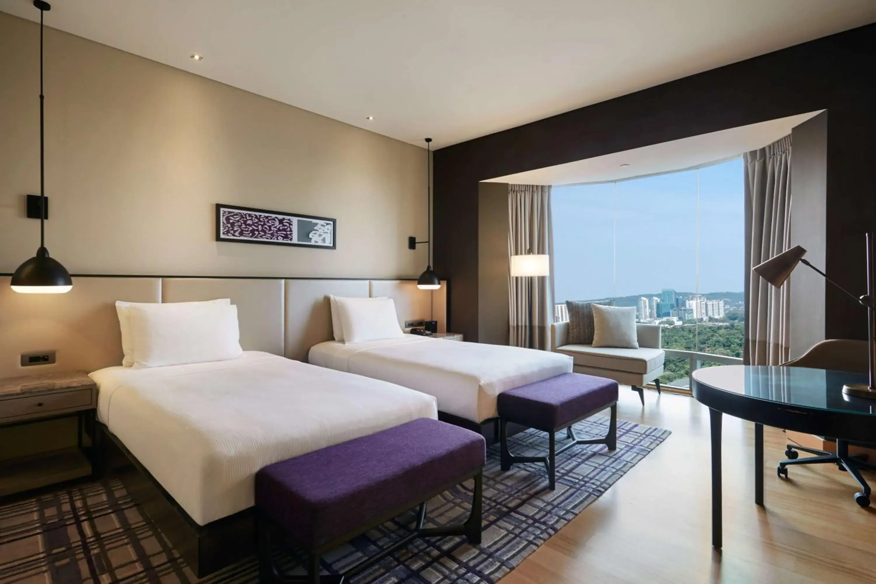 Bed in Hilton Kuala Lumpur