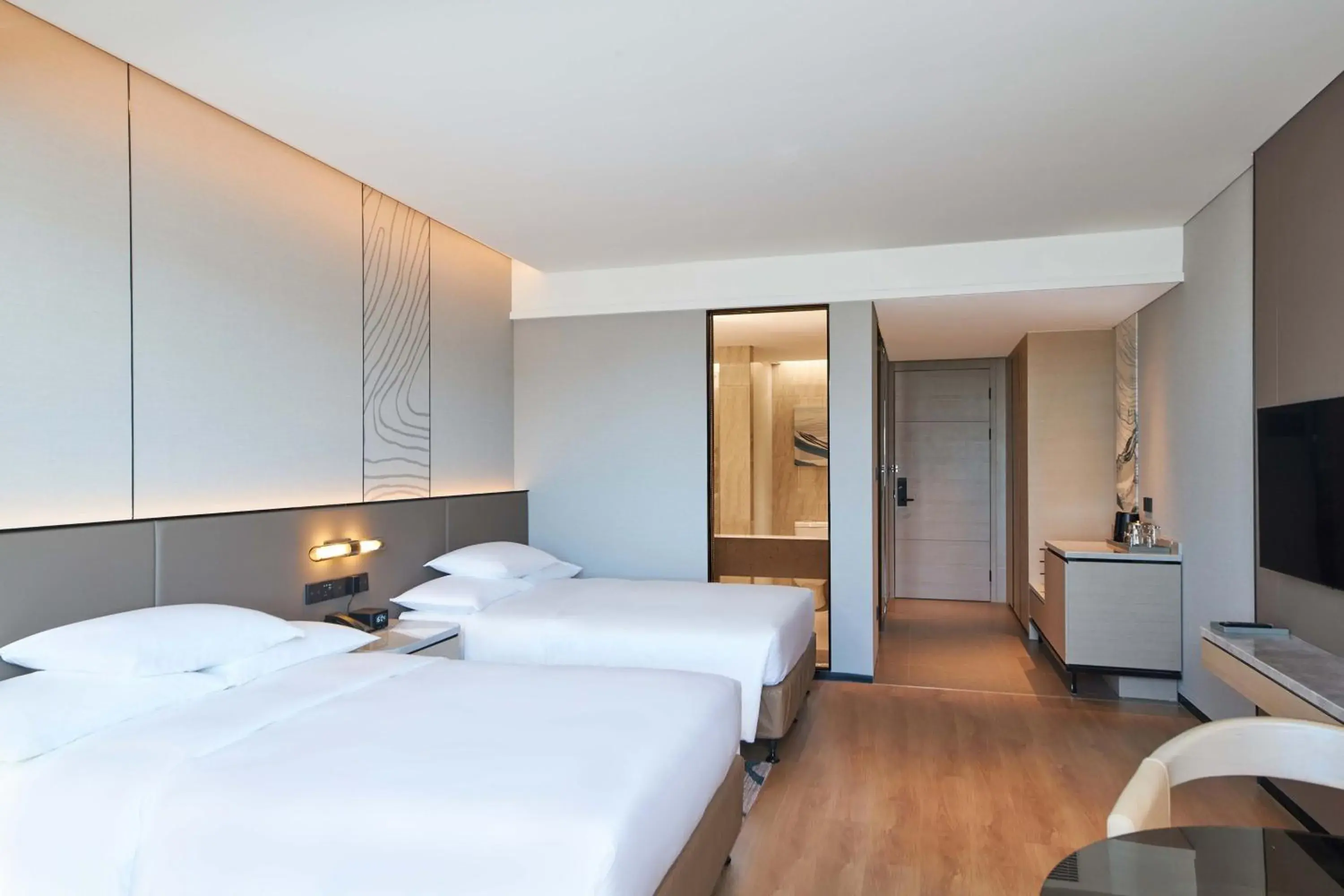 Photo of the whole room, Bed in Courtyard by Marriott Changchun