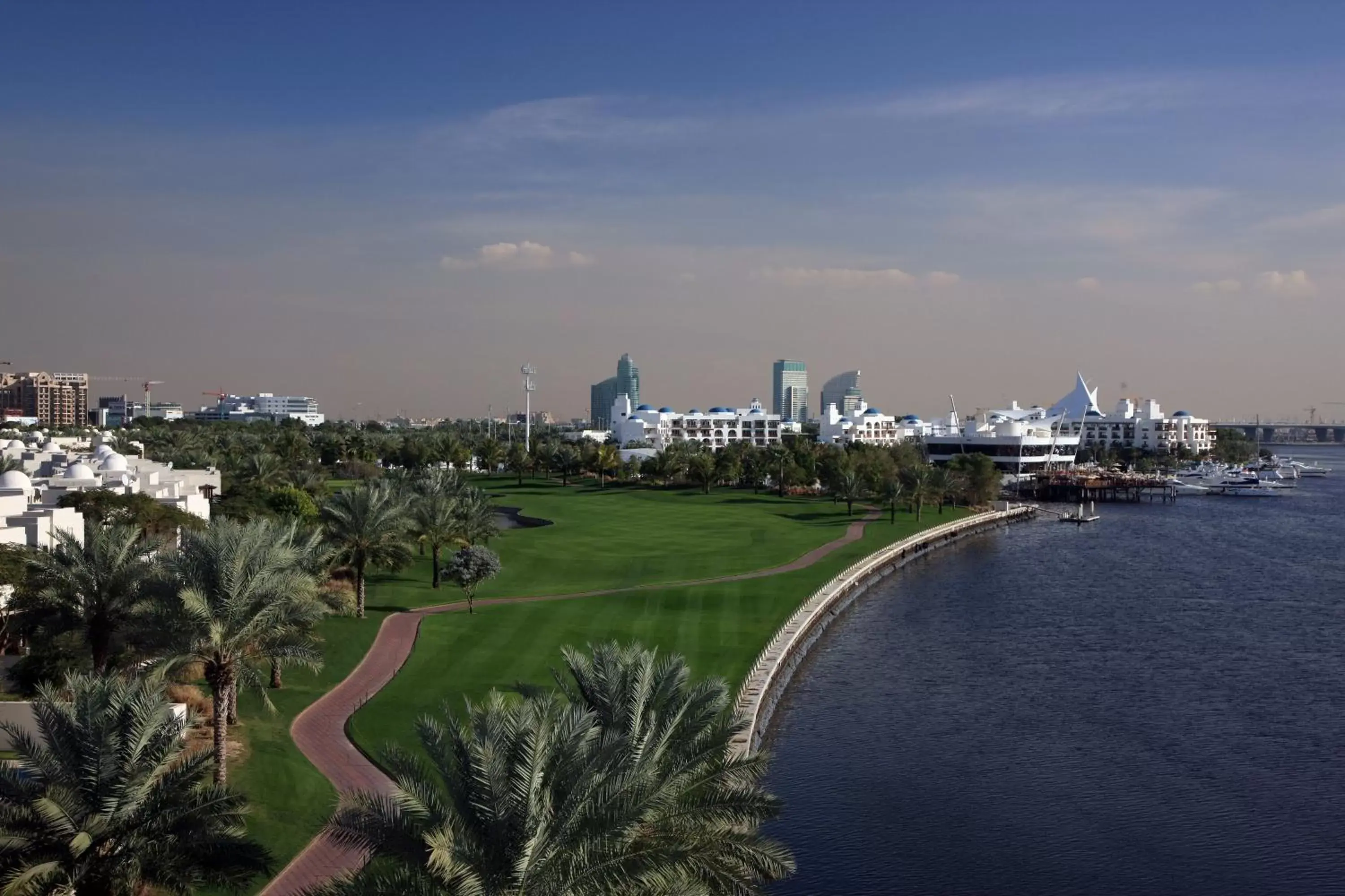 Golfcourse, Bird's-eye View in Park Hyatt Dubai
