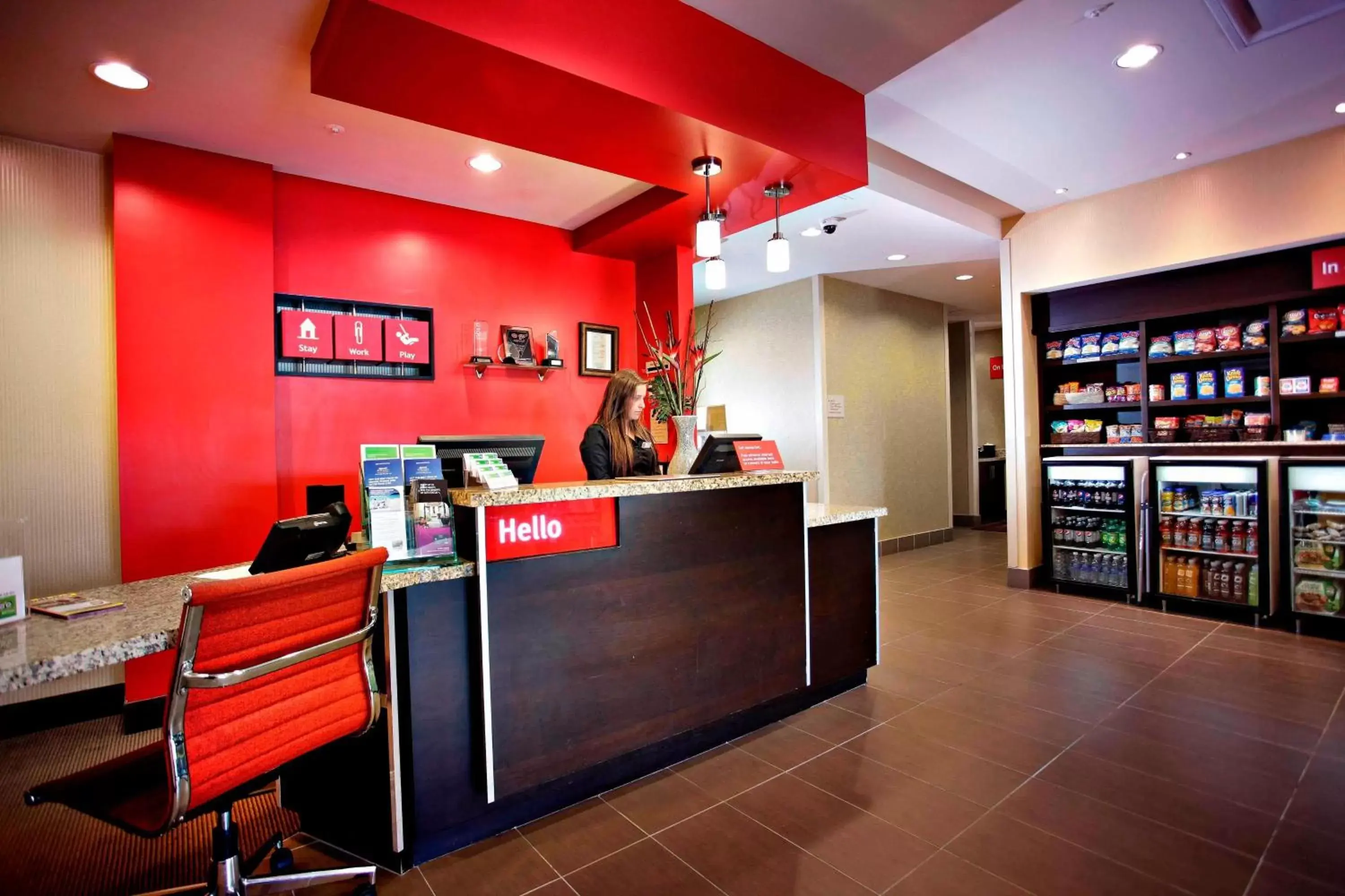 Lobby or reception in TownePlace Suites by Marriott Sudbury