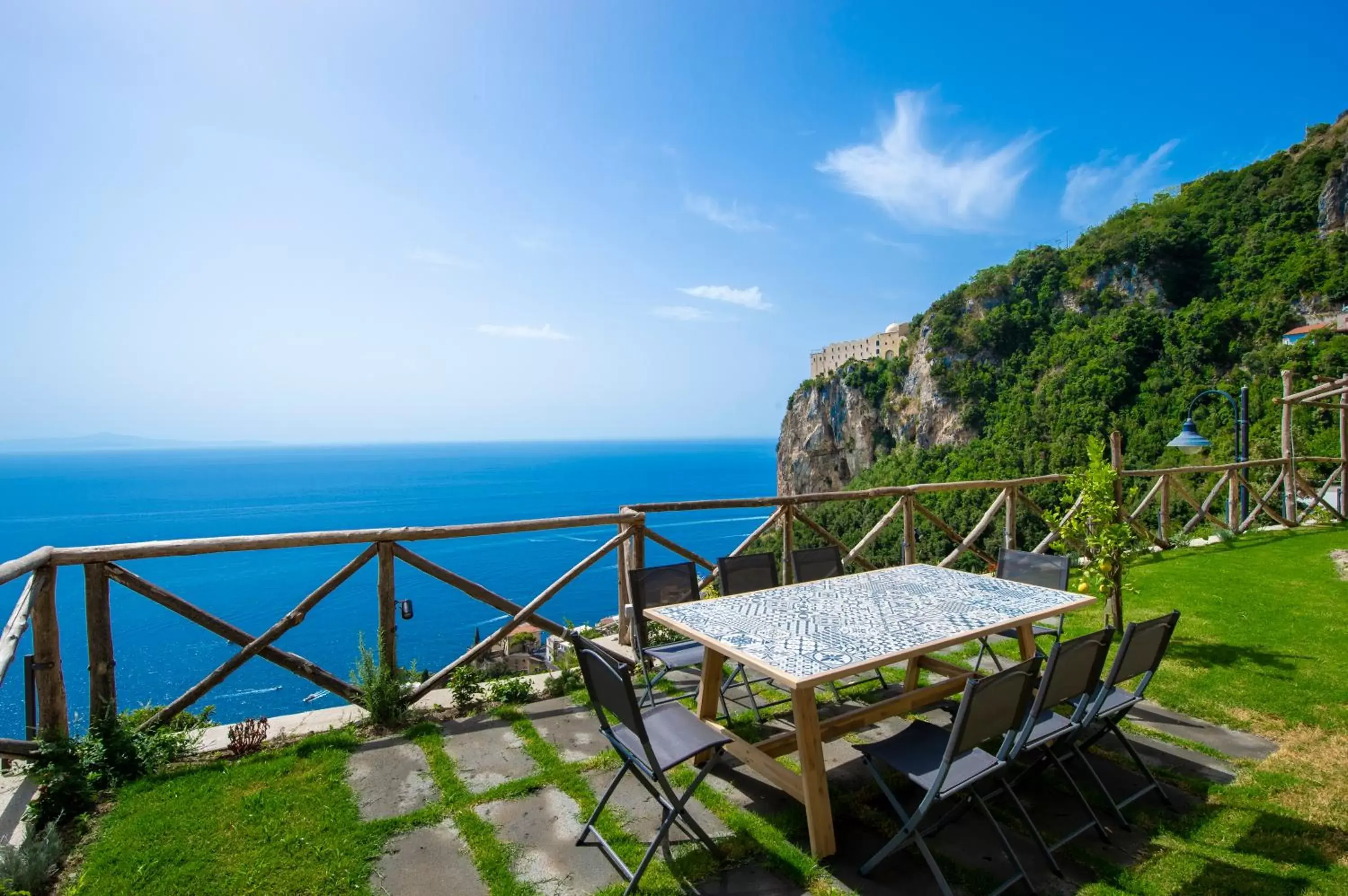 Balcony/Terrace in Villa Foglia Amalfi