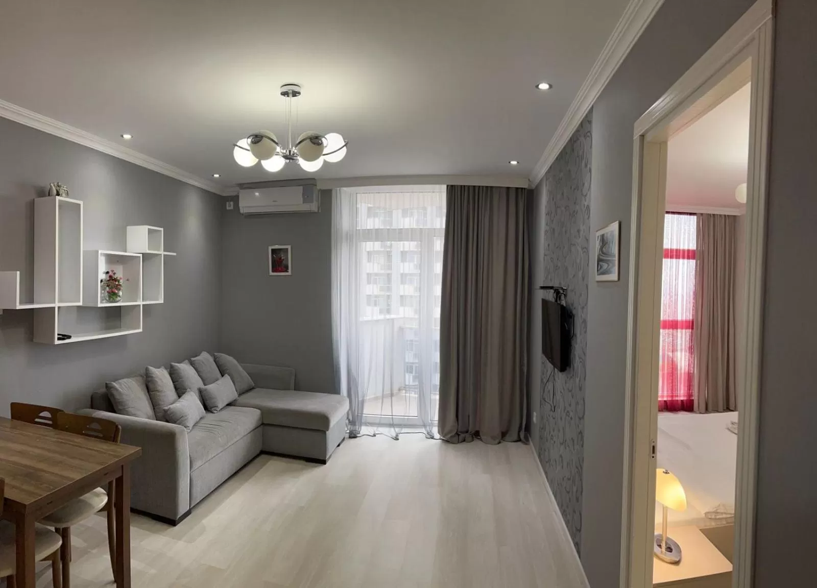 Living room, Seating Area in Holiday Lux Sea Towers Batumi
