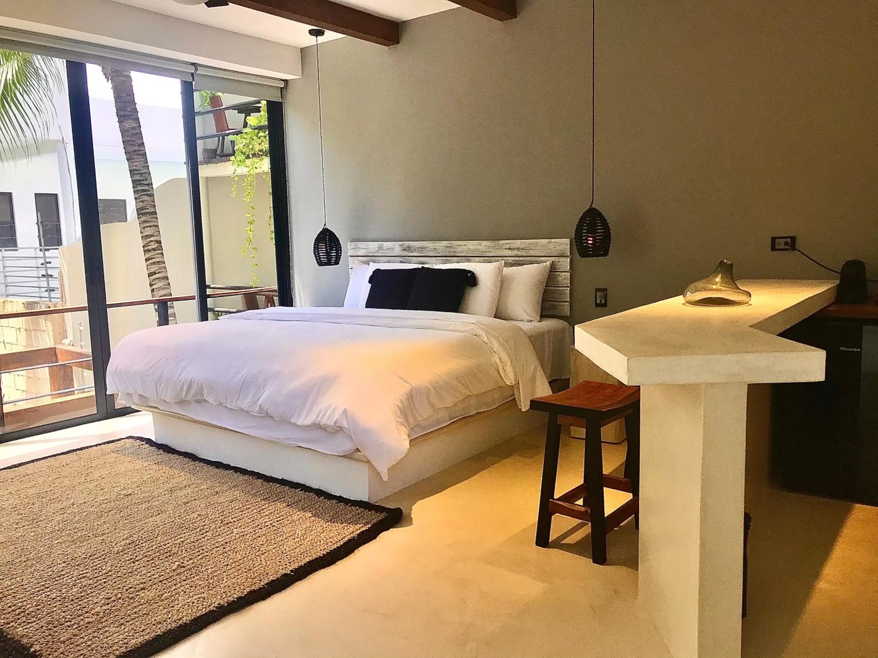 Photo of the whole room, Bed in BT Rooms Tulum