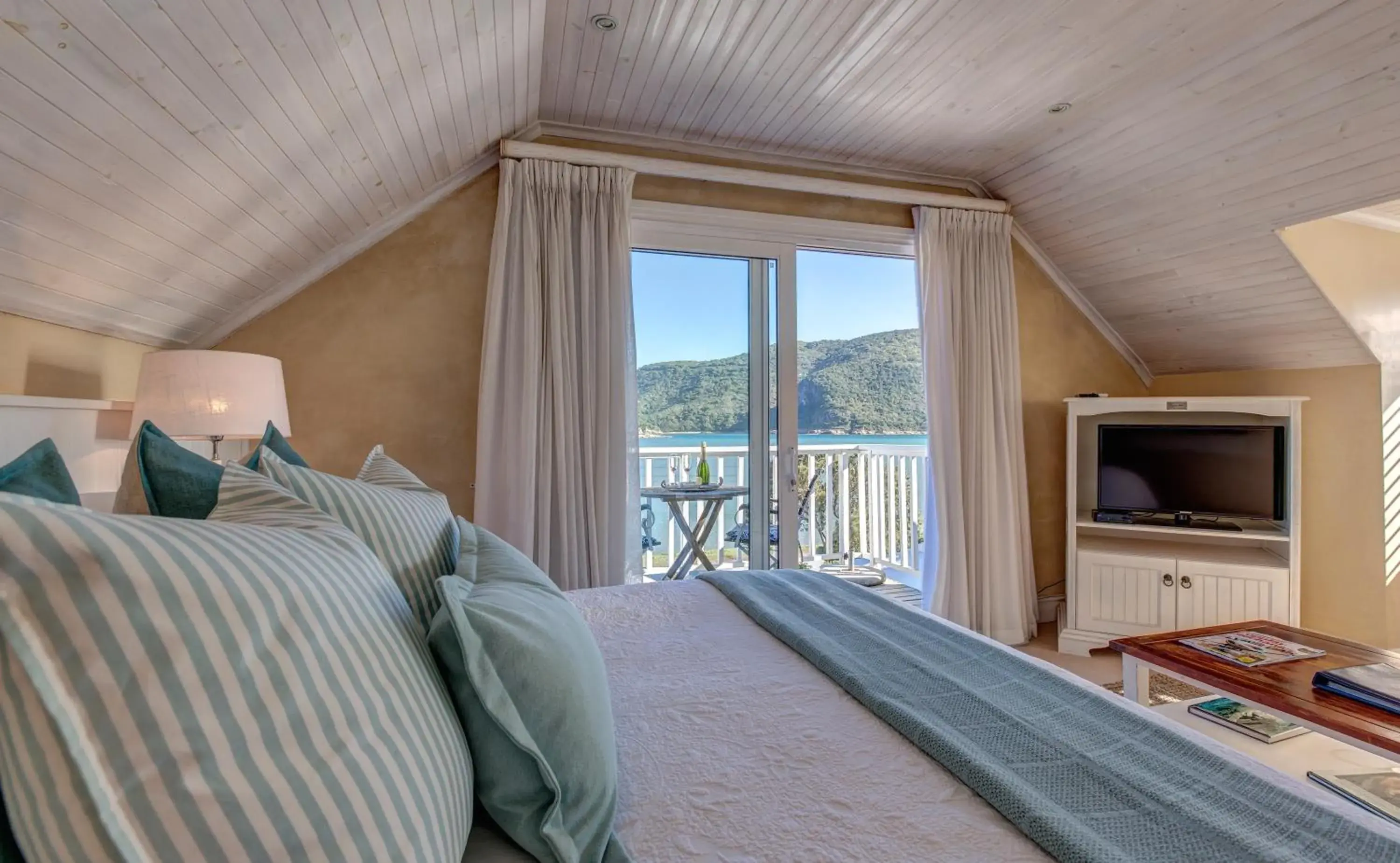 Bedroom in Amanzi Island Boutique Hotel