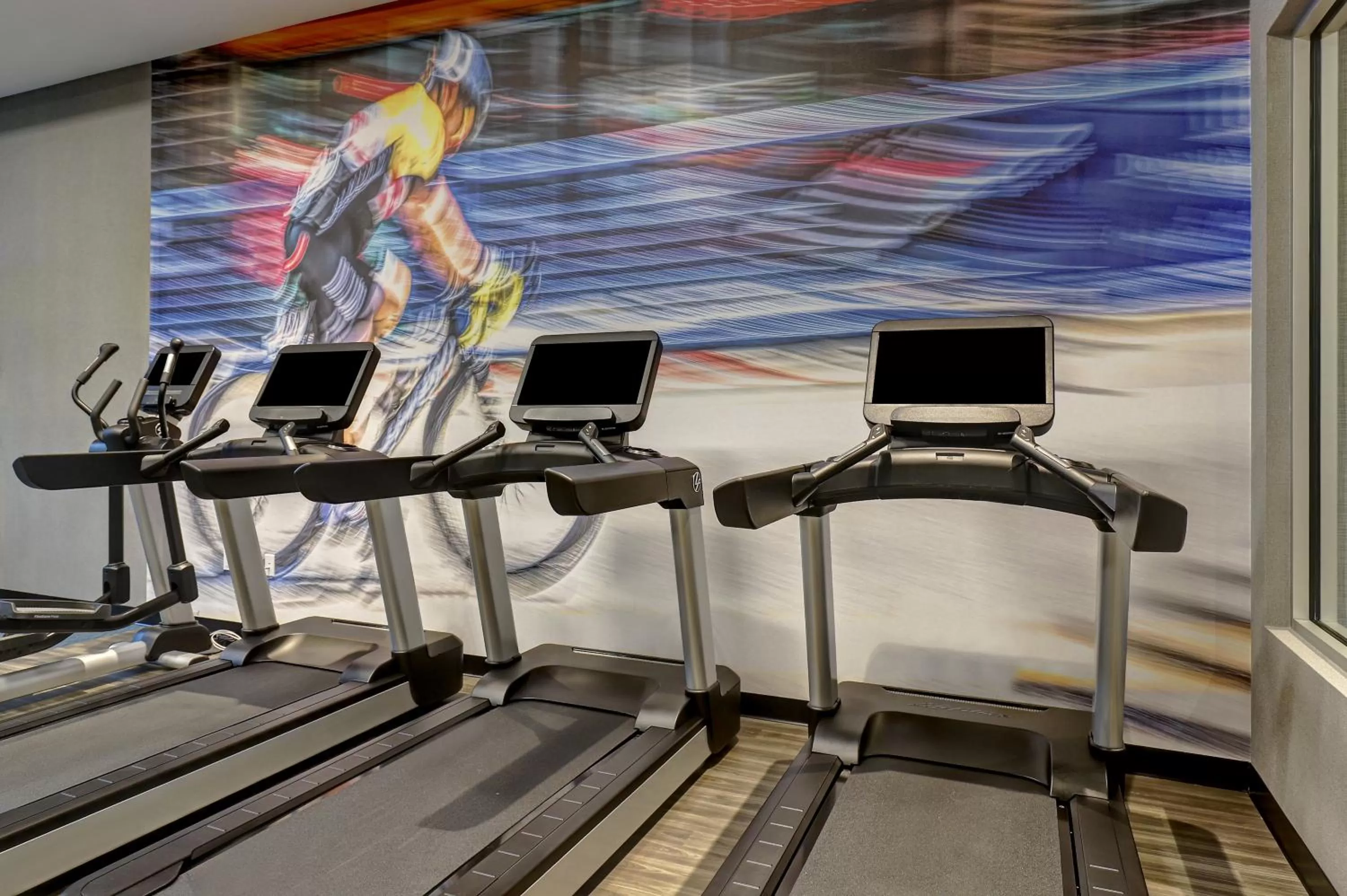 Fitness centre/facilities in Hyatt Place Prince George