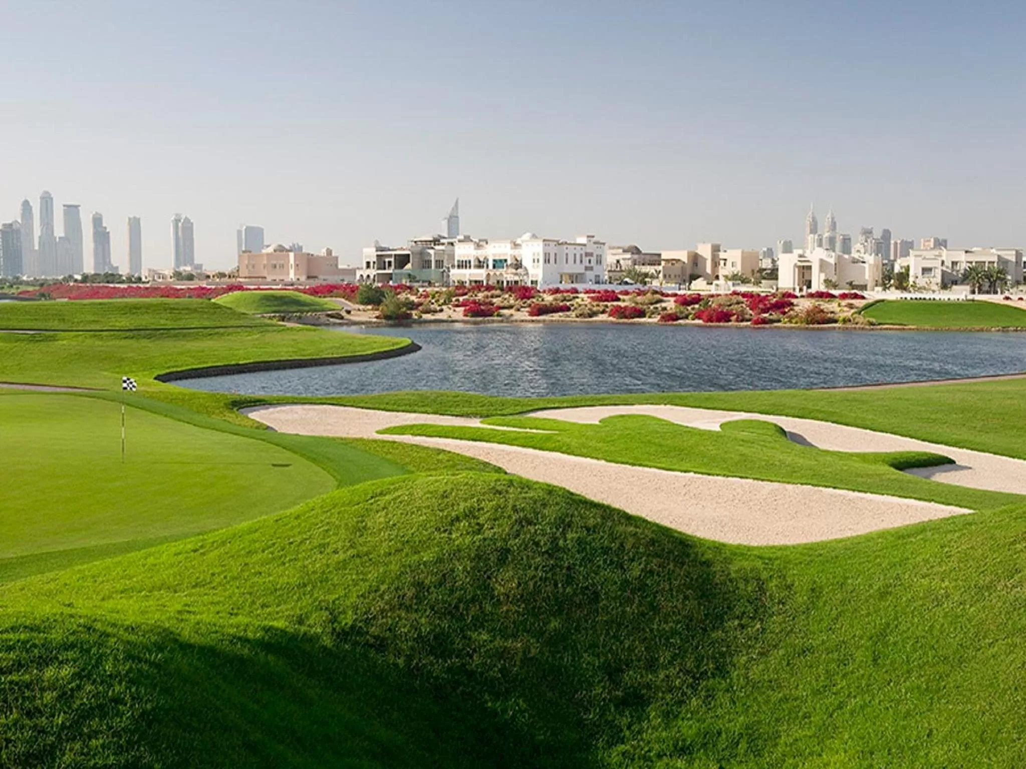 Golfcourse in Address Montgomerie