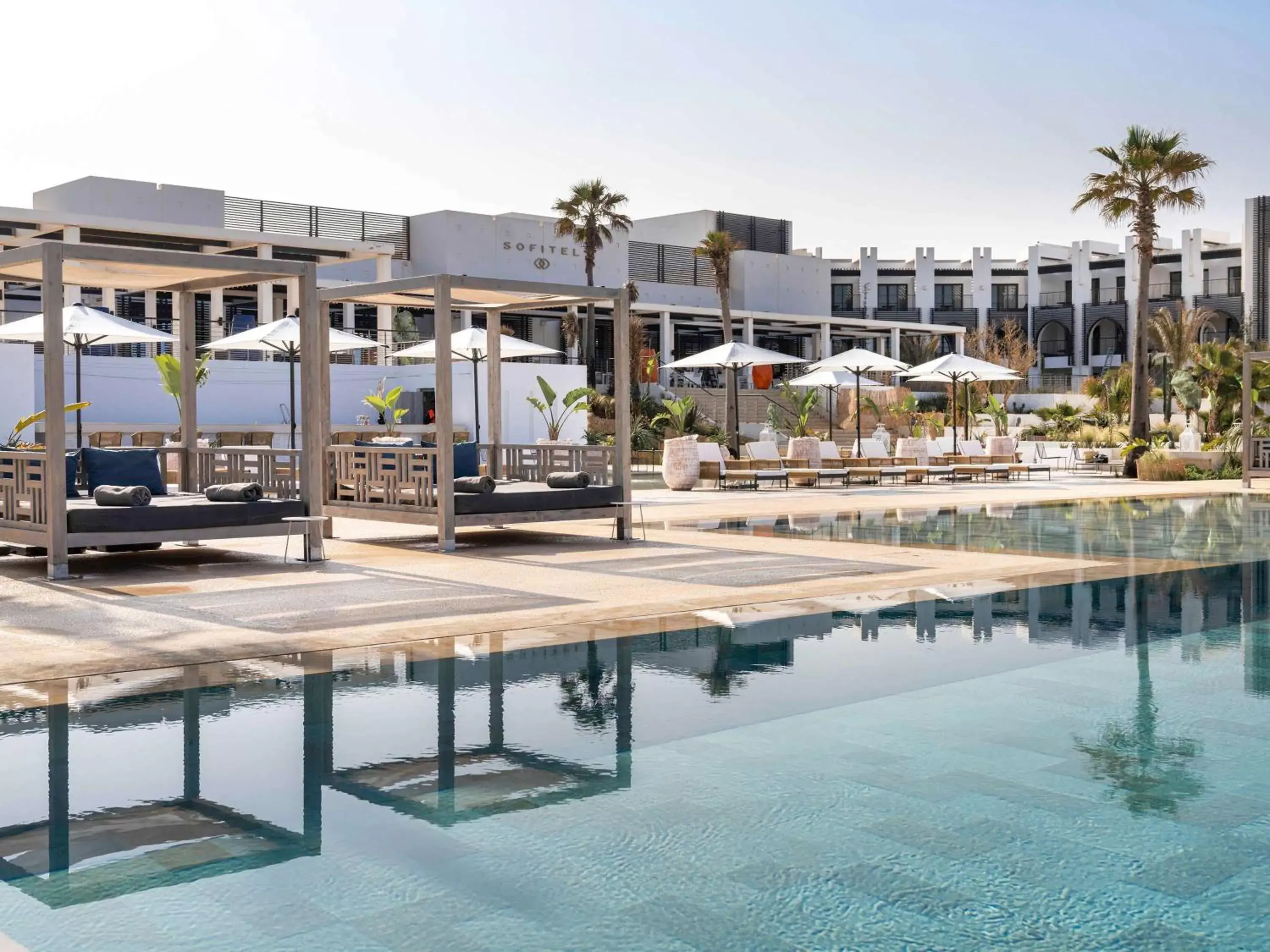 Pool view, Swimming Pool in Hotel Sofitel Agadir Thalassa Sea & Spa