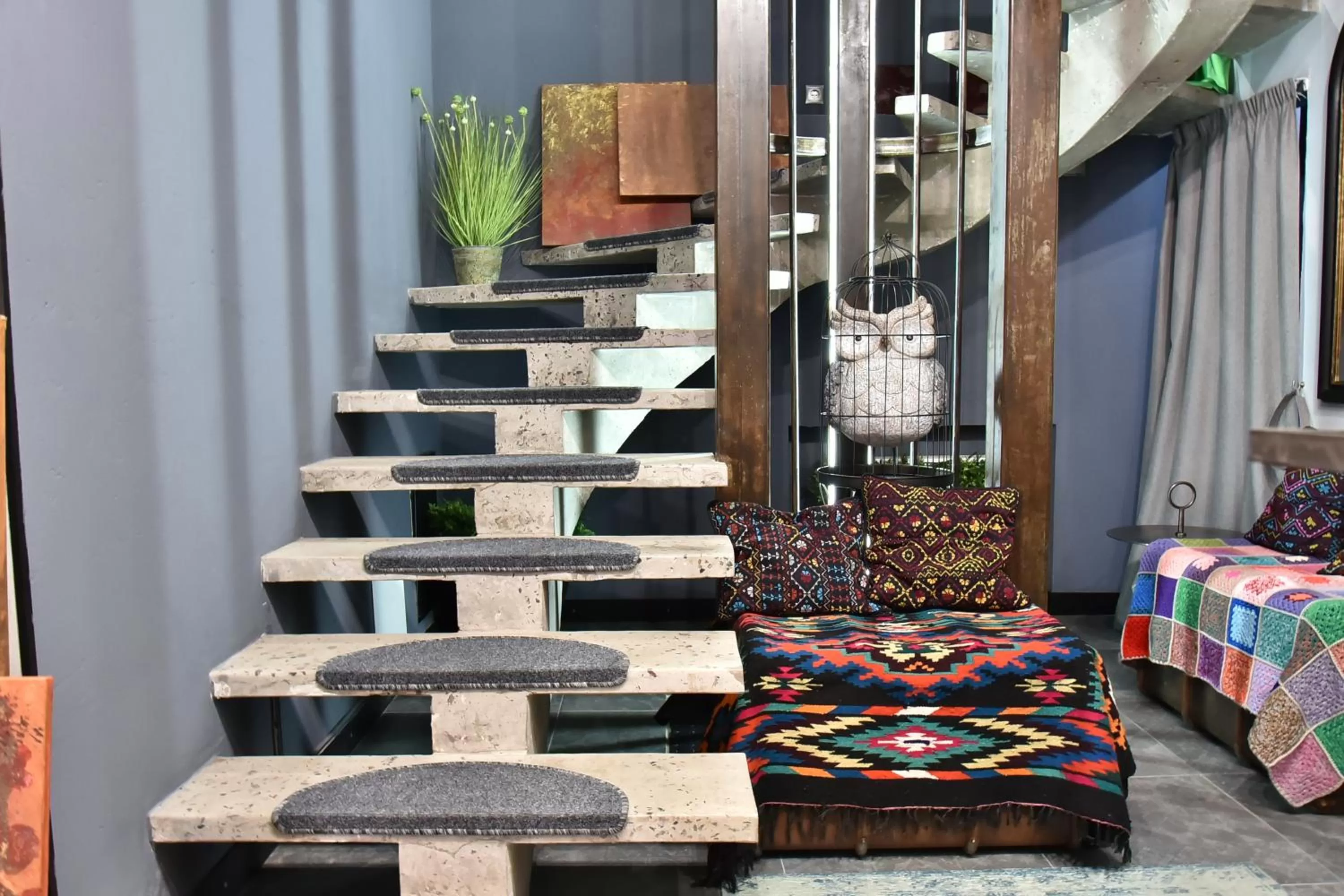 Decorative detail in MaNNa Boutique Hotel