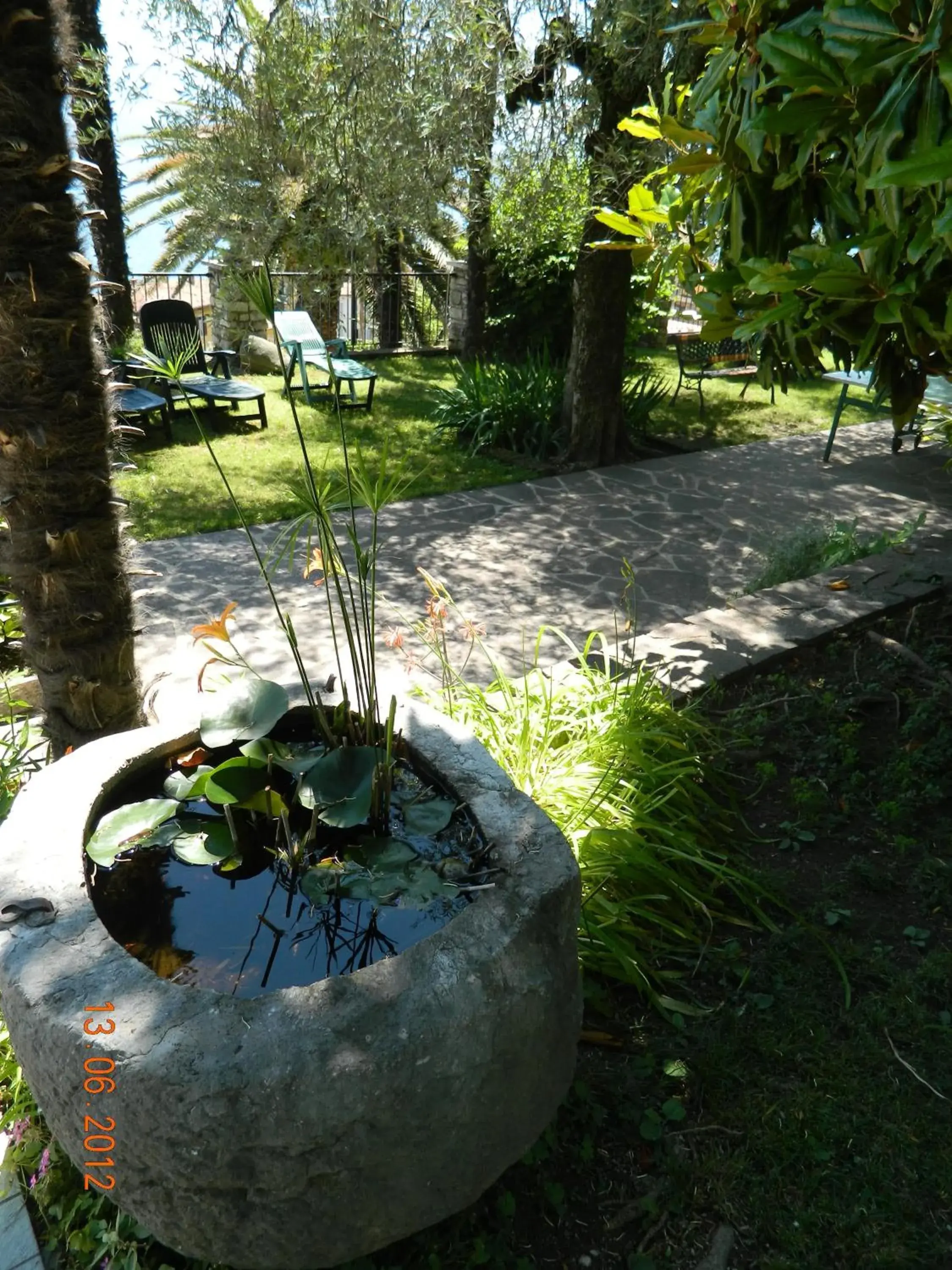 Garden in Hotel Palazzina