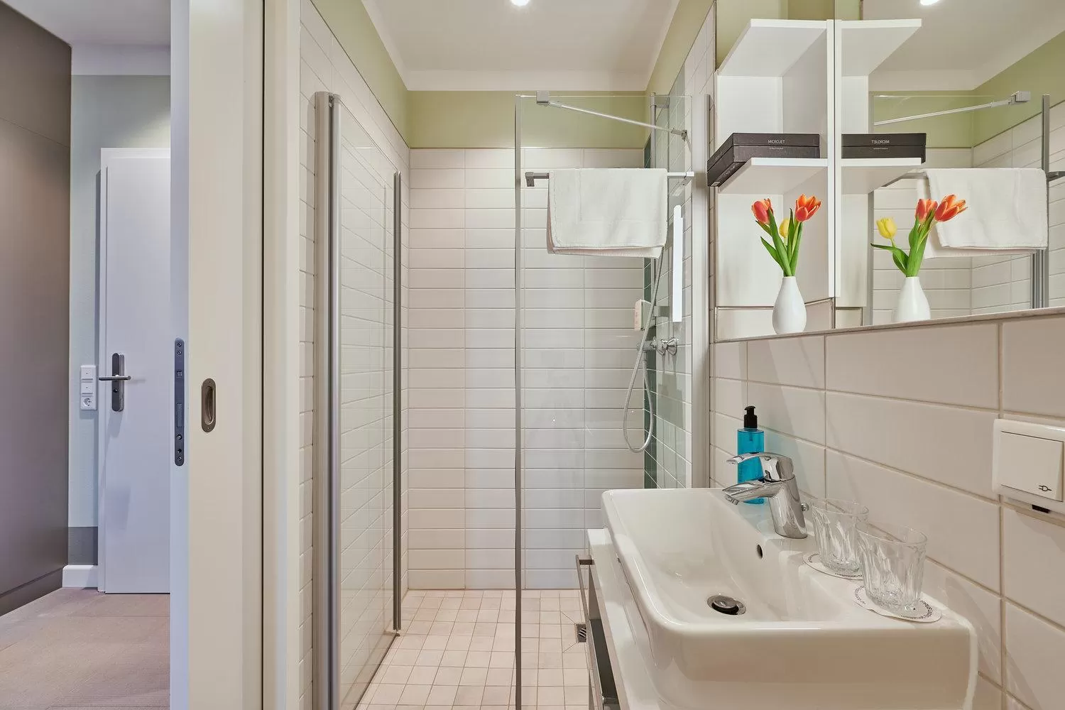 Bathroom in Philippus Inklusionshotel Leipzig