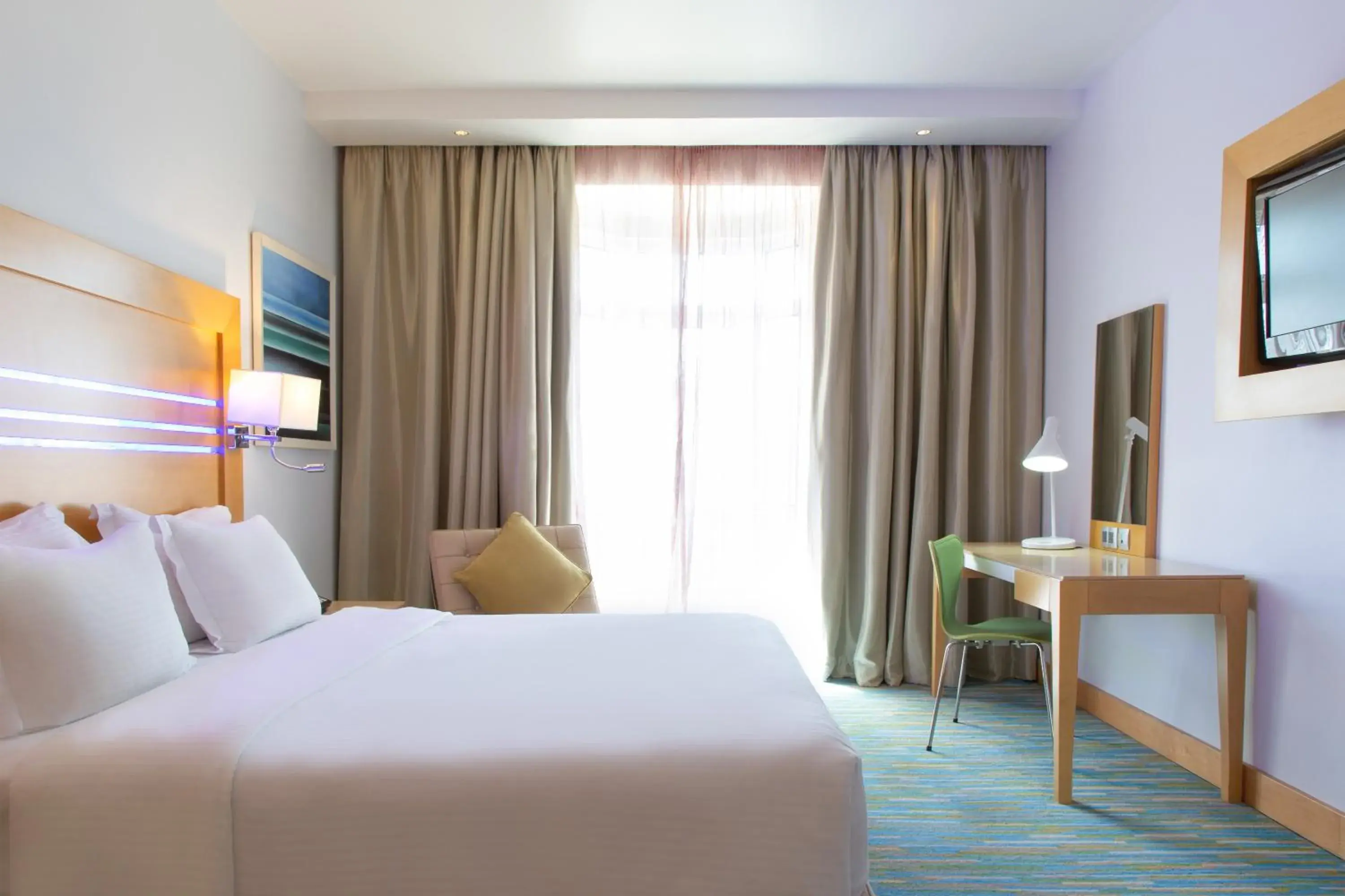 Bed in Radisson Blu Hotel, Muscat