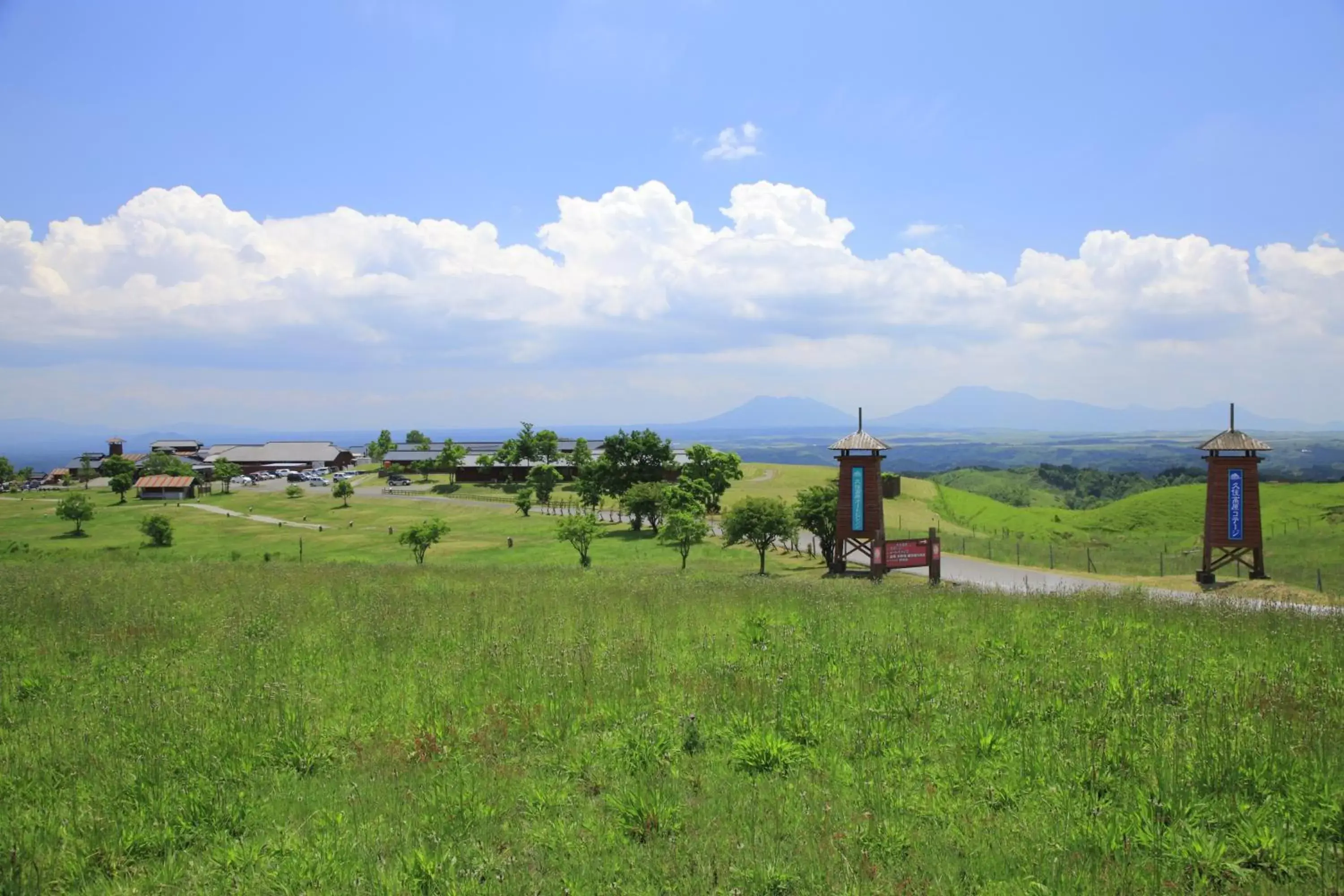 Area and facilities in Kuju Kogen Cottage