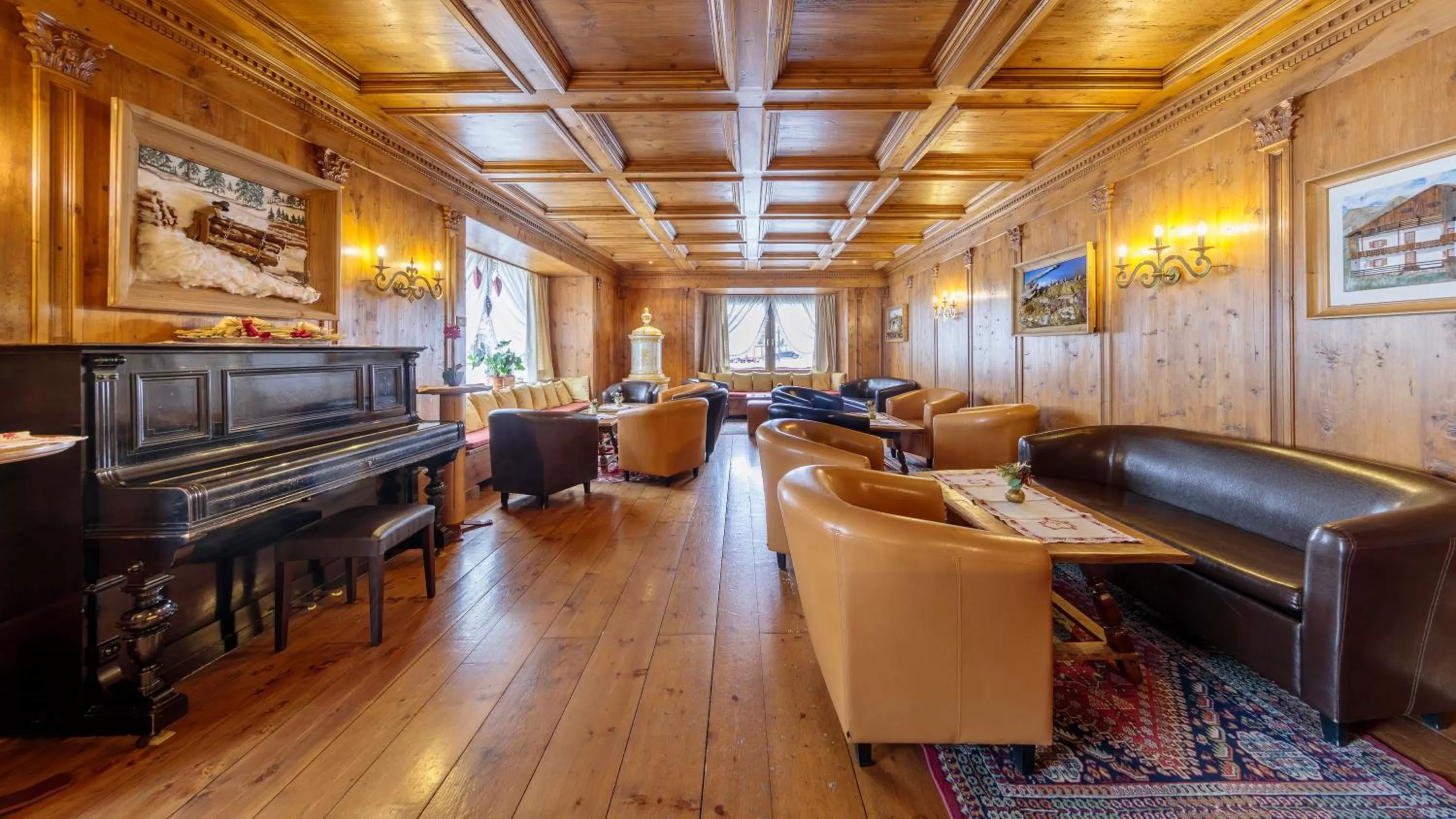 Lounge or bar in Hotel Aquila