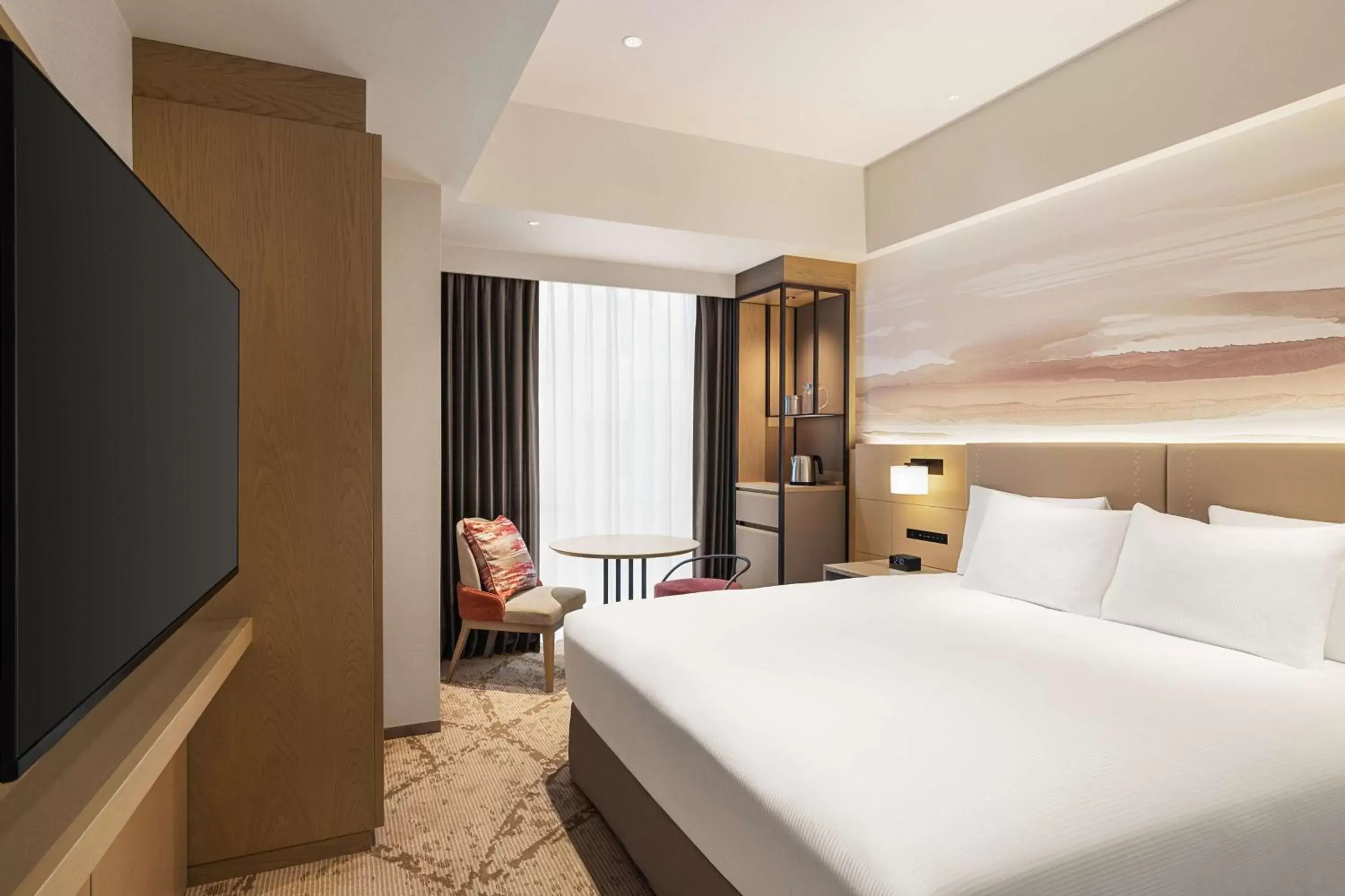 Bed in DoubleTree by Hilton Toyama Bed in DoubleTree by Hilton Toyama