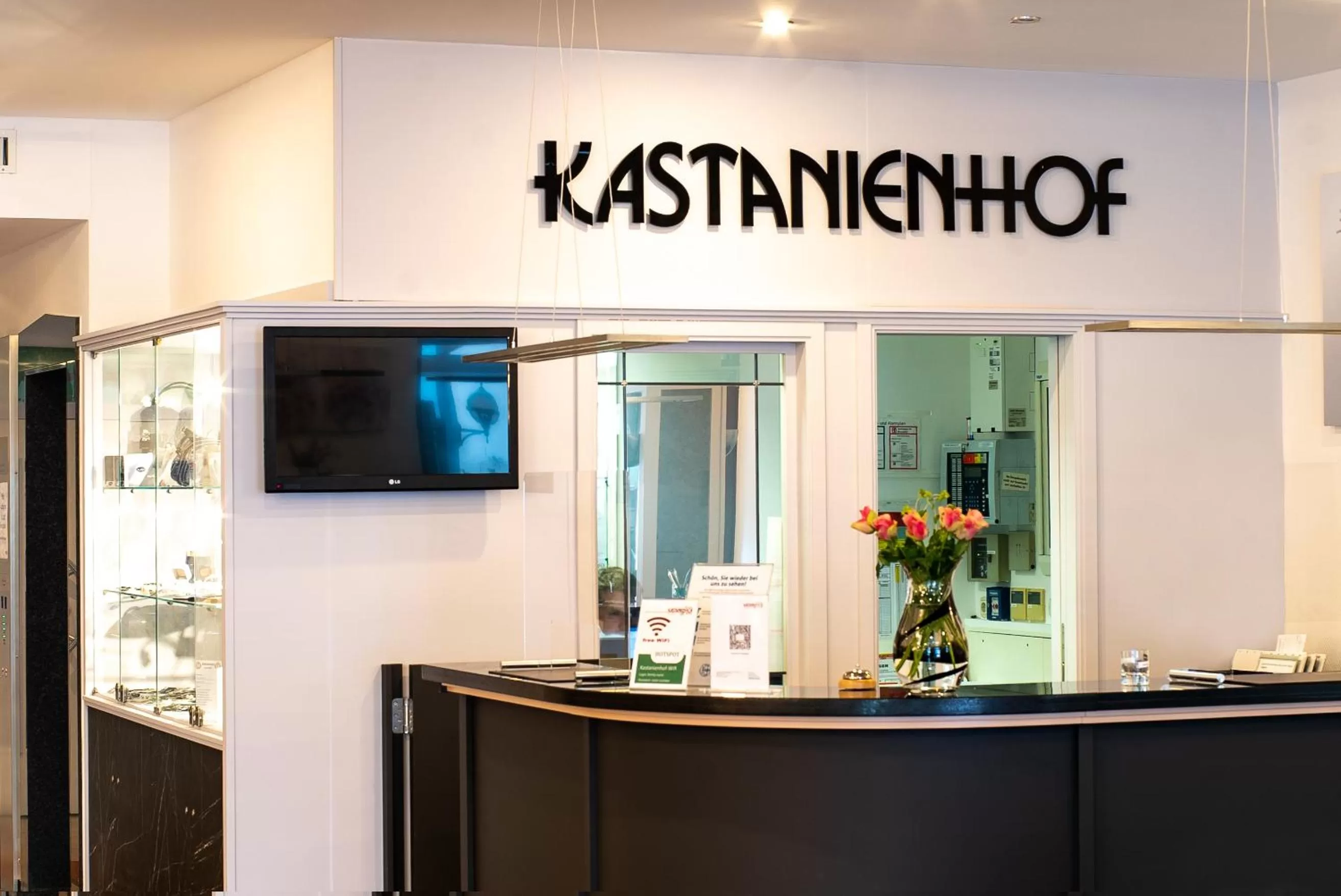 Lobby or reception in Hotel Kastanienhof
