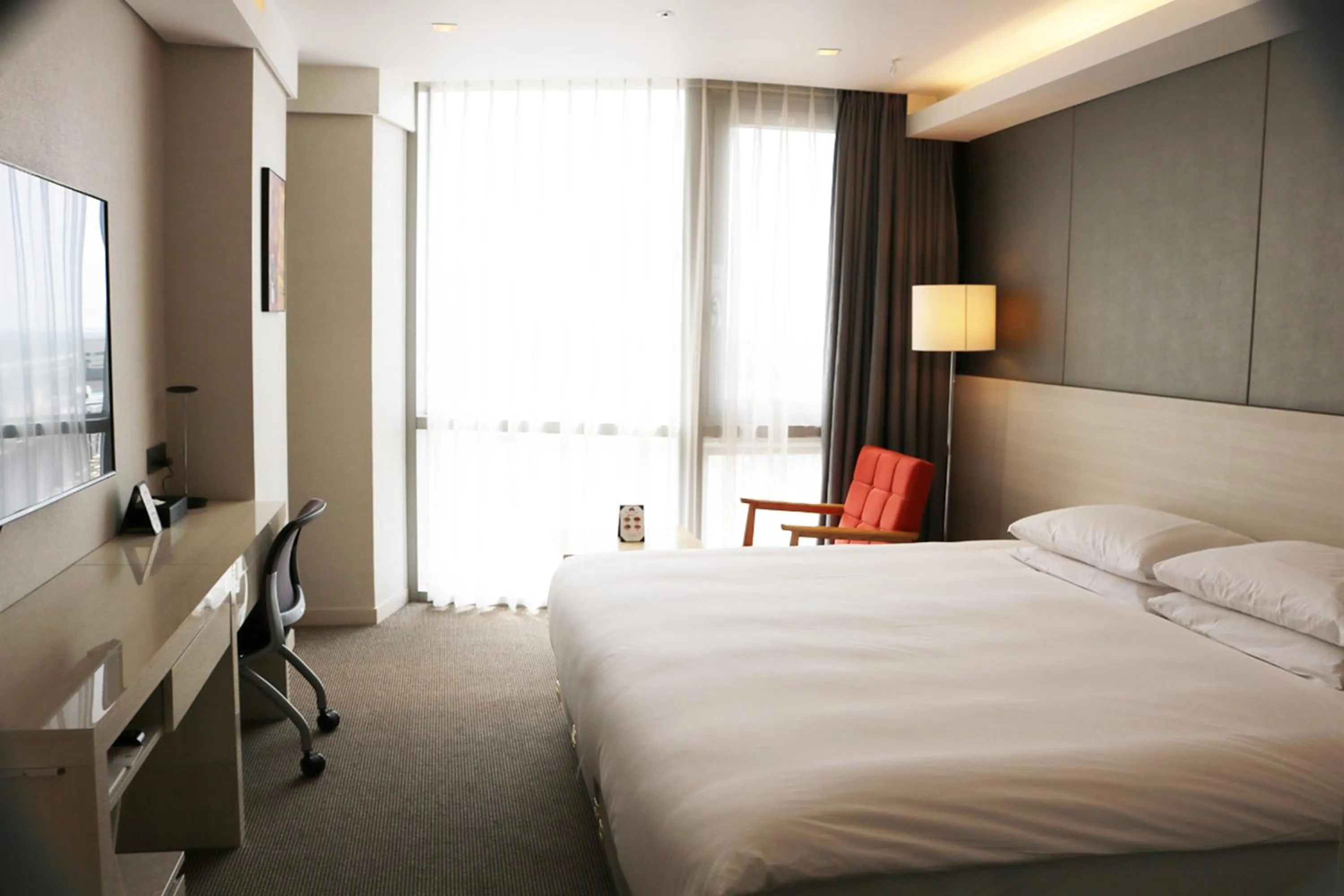 Bed in Hotel Regent Marine The Blue