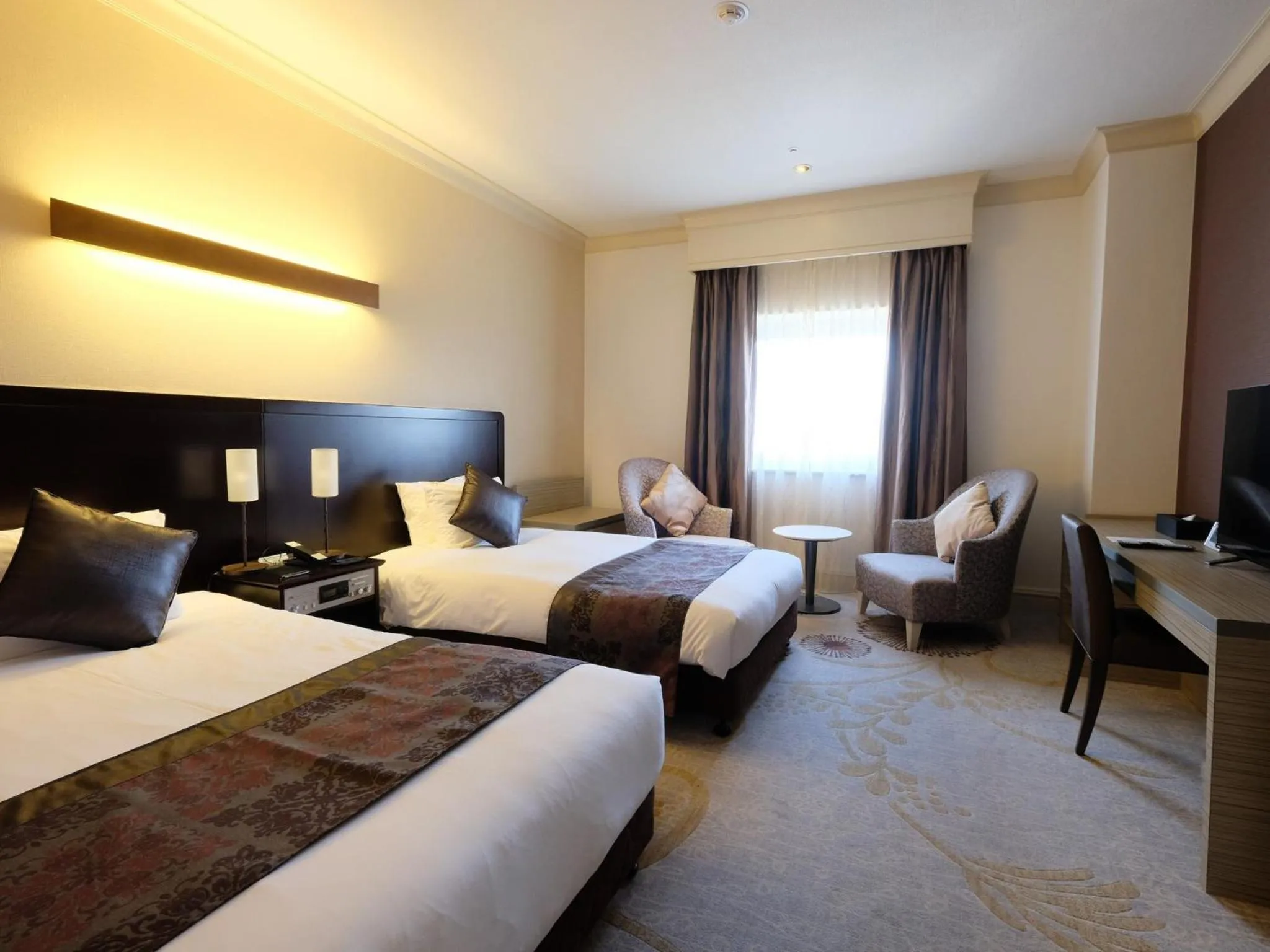 View (from property/room), Bed in Hotel Buena Vista