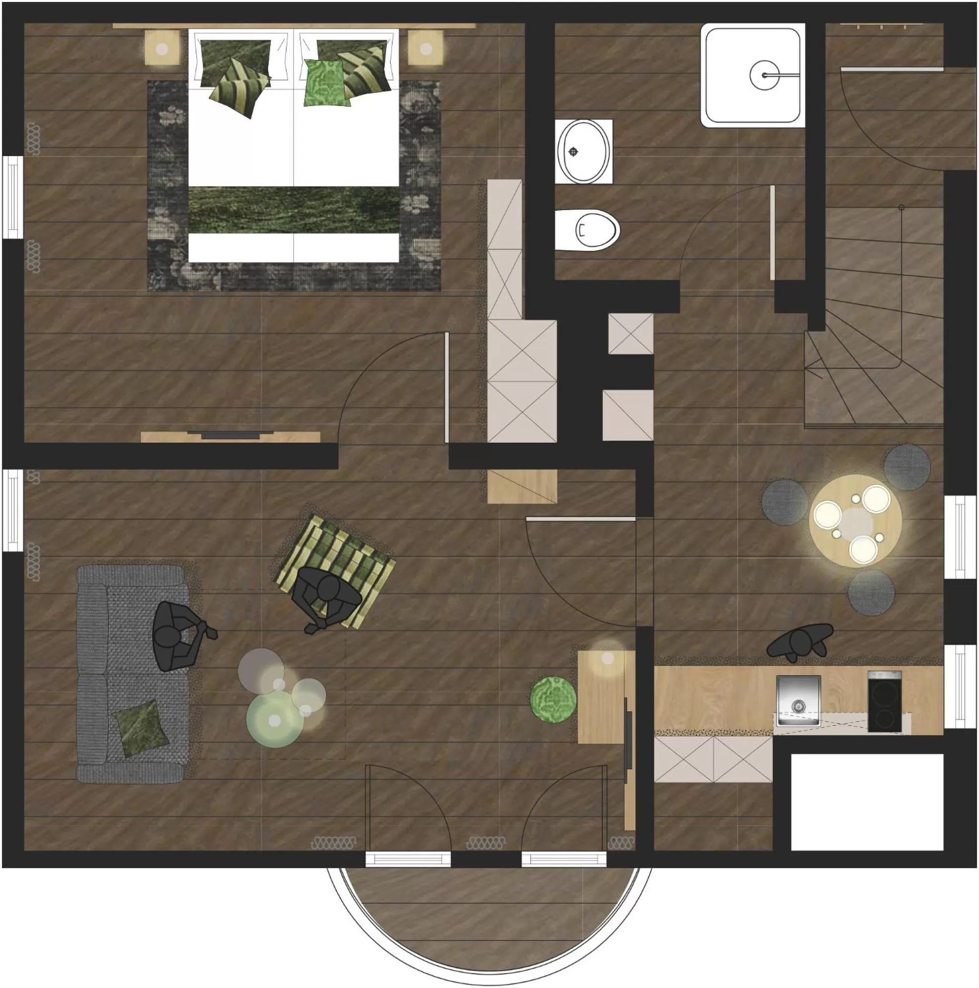 Floor plan in stattHotel Weimar