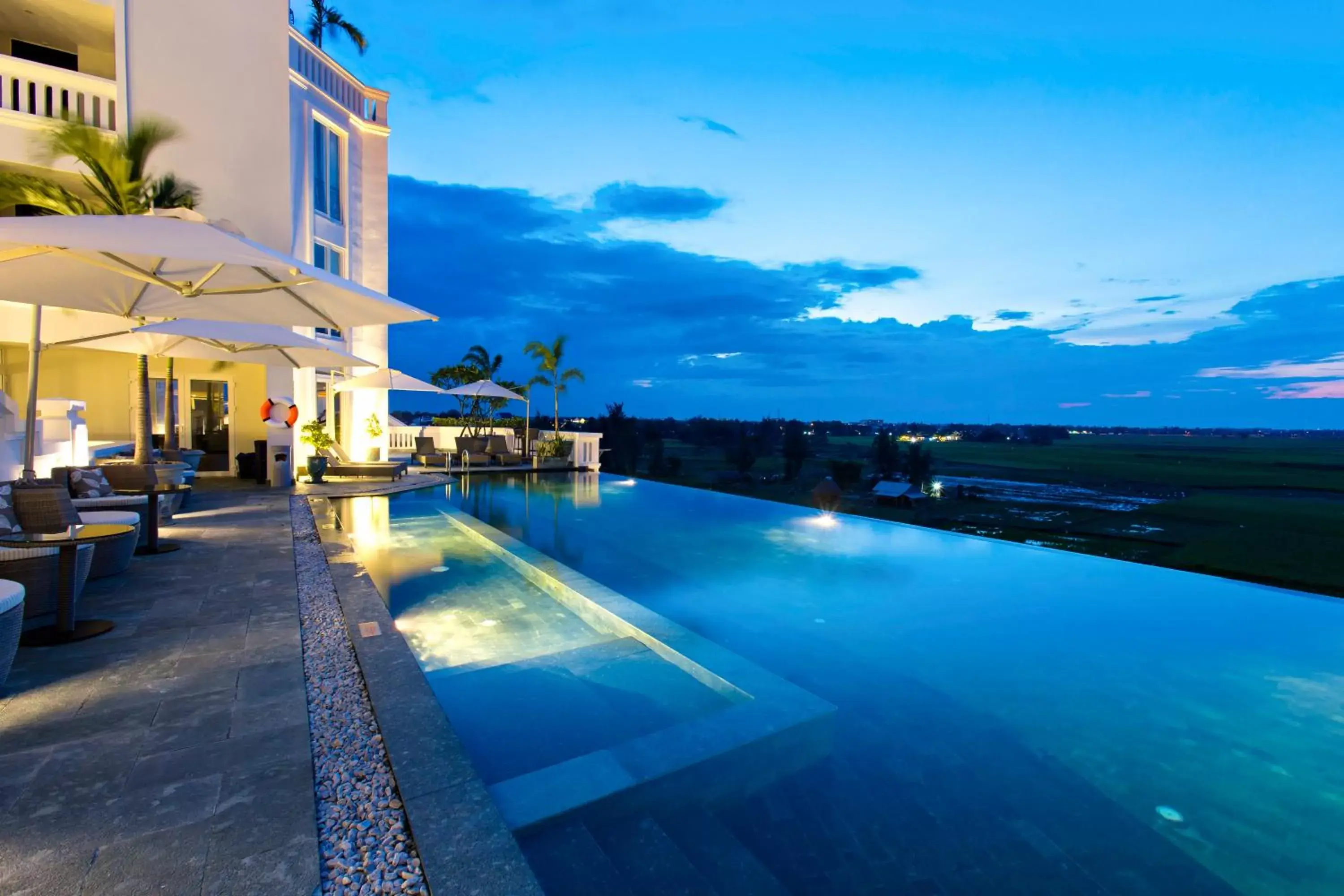 Swimming Pool in Lasenta Boutique Hotel Hoian
