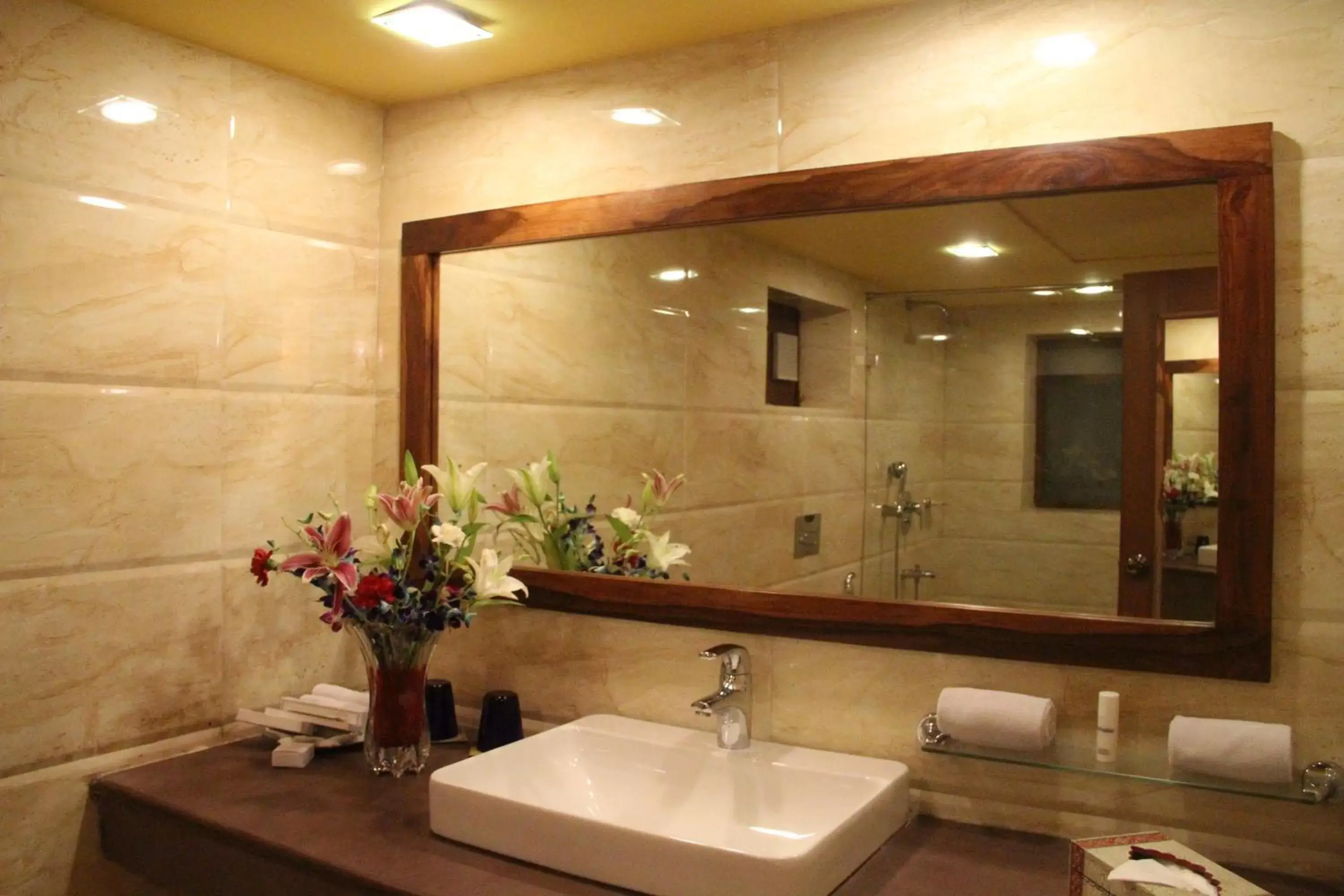 Bathroom in juSTa Rajputana Resort & Spa