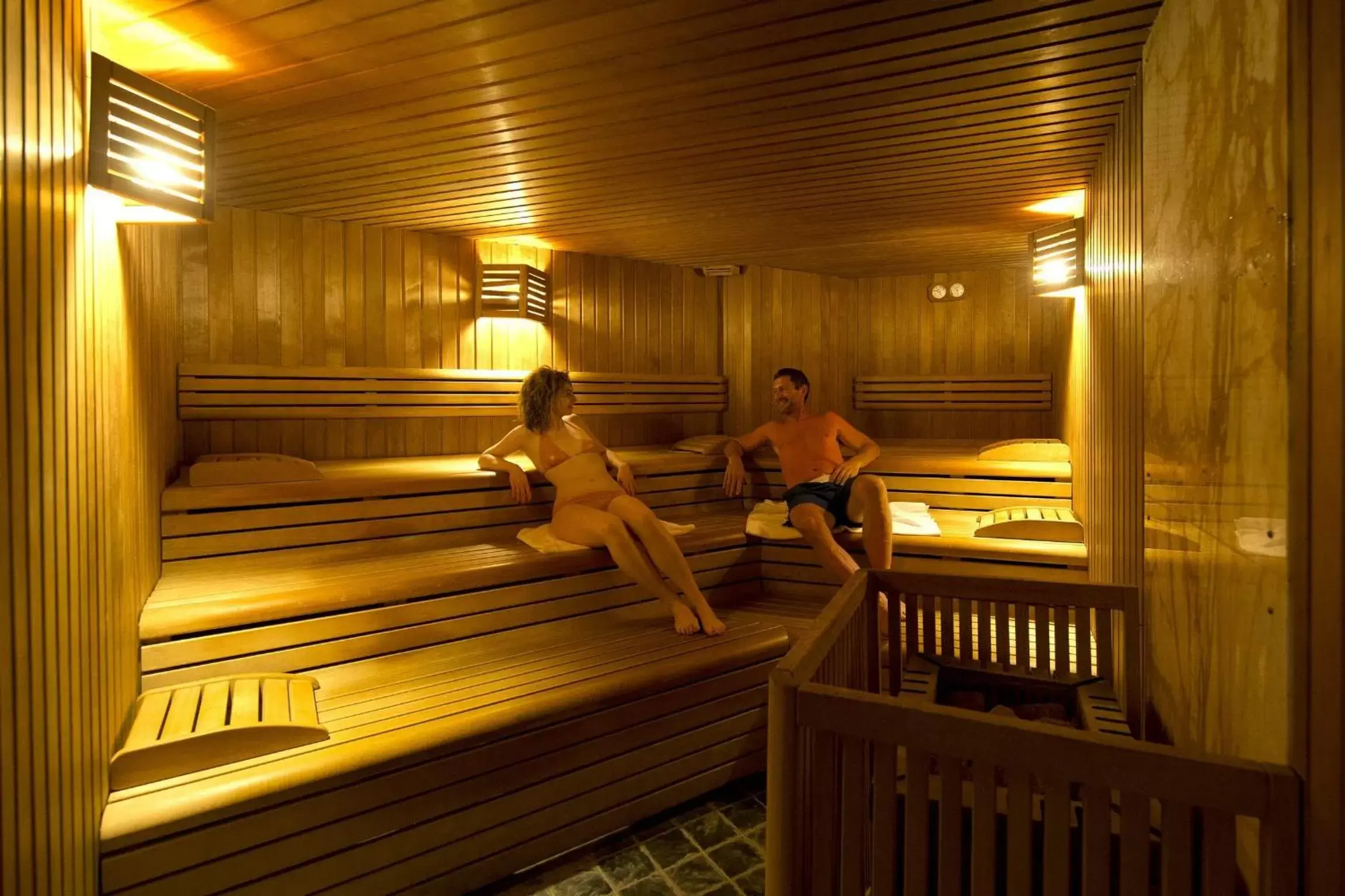 Sauna in Grand Hotel Admiral Palace